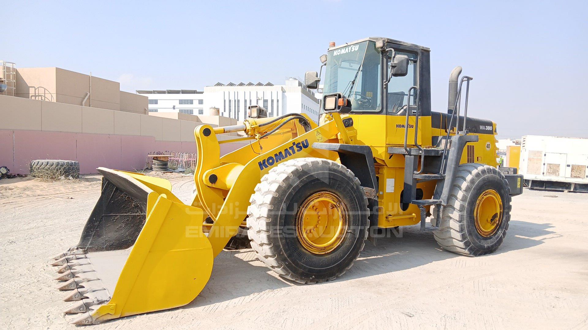 2009 KOMATSU WA380-3 VIN: KMTWA031C01054650