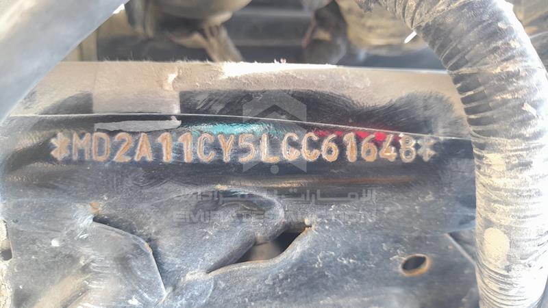 MD2A11CY5LCC61648 Auction: EmiratesAuction Lot: 406906 MD2A11CY5LCC61648 Bajaj Pulsar 0 BLACK Photo 2
