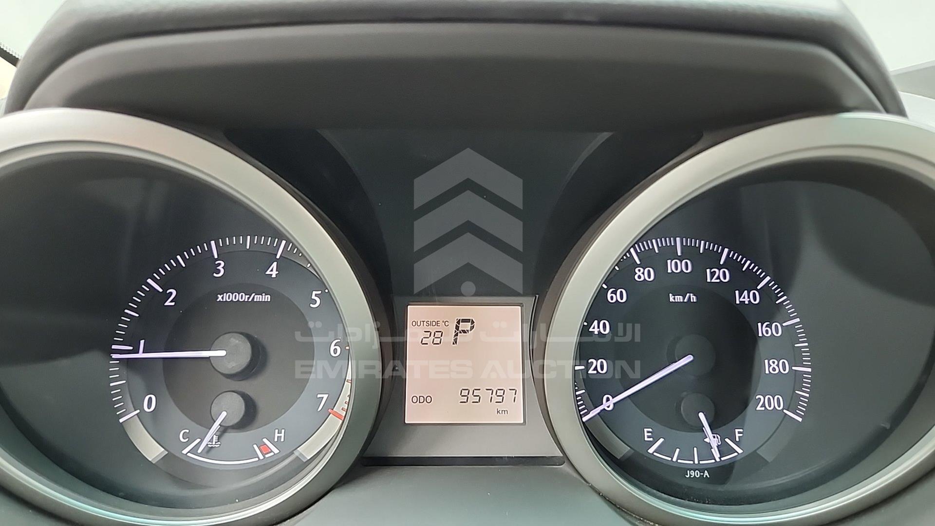 2012 TOYOTA PRADO VIN: JTEJU9FJ3C5026804