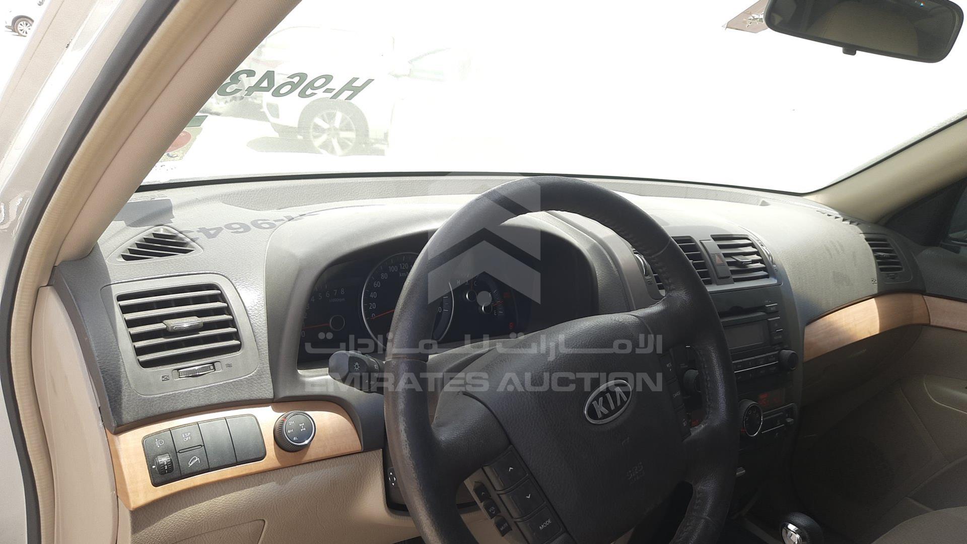 2013 KIA MOHAVE VIN: KNAKN8119D5098662