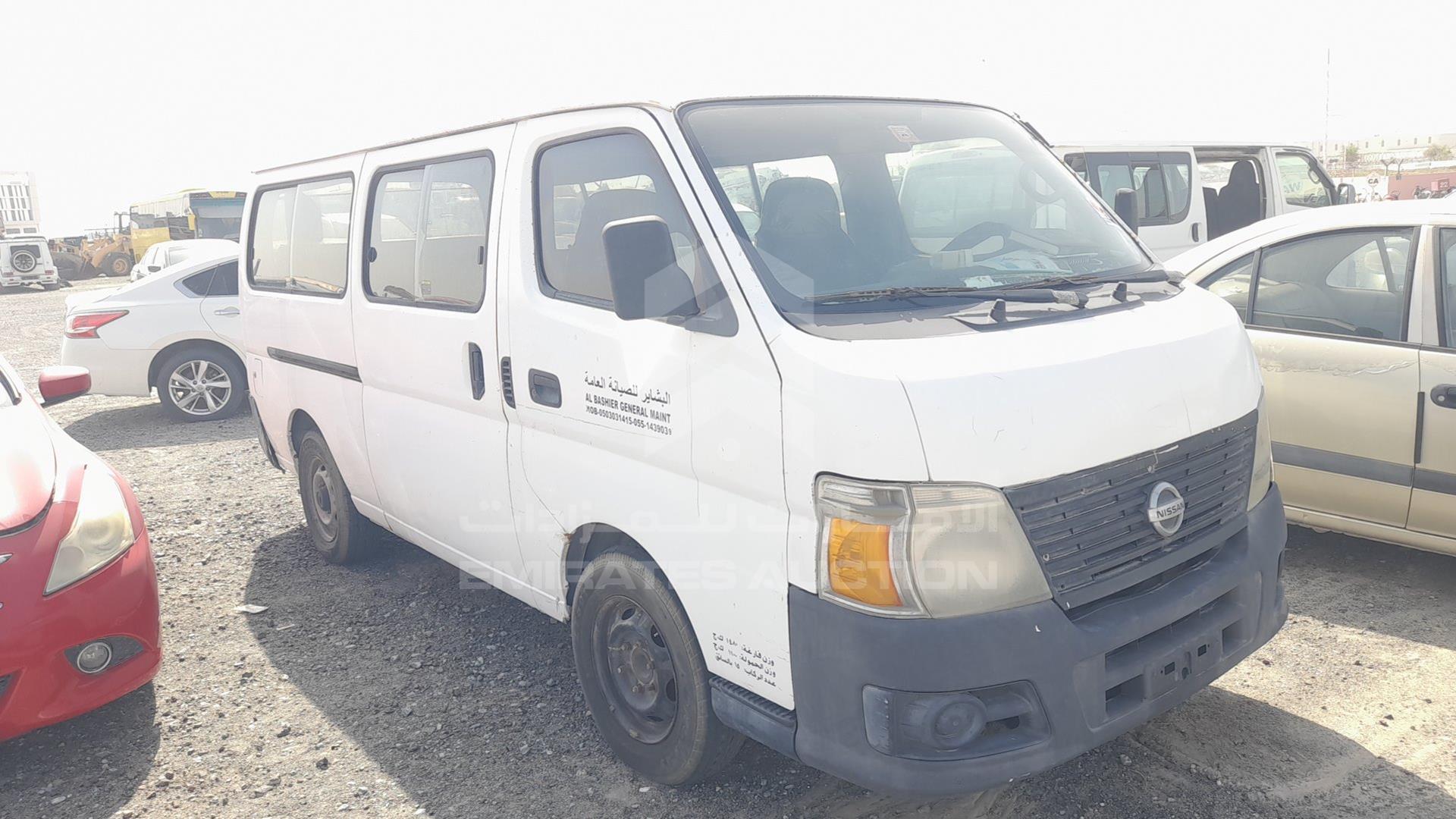 2007 NISSAN URVAN VIN: JN6FE54S77X436136