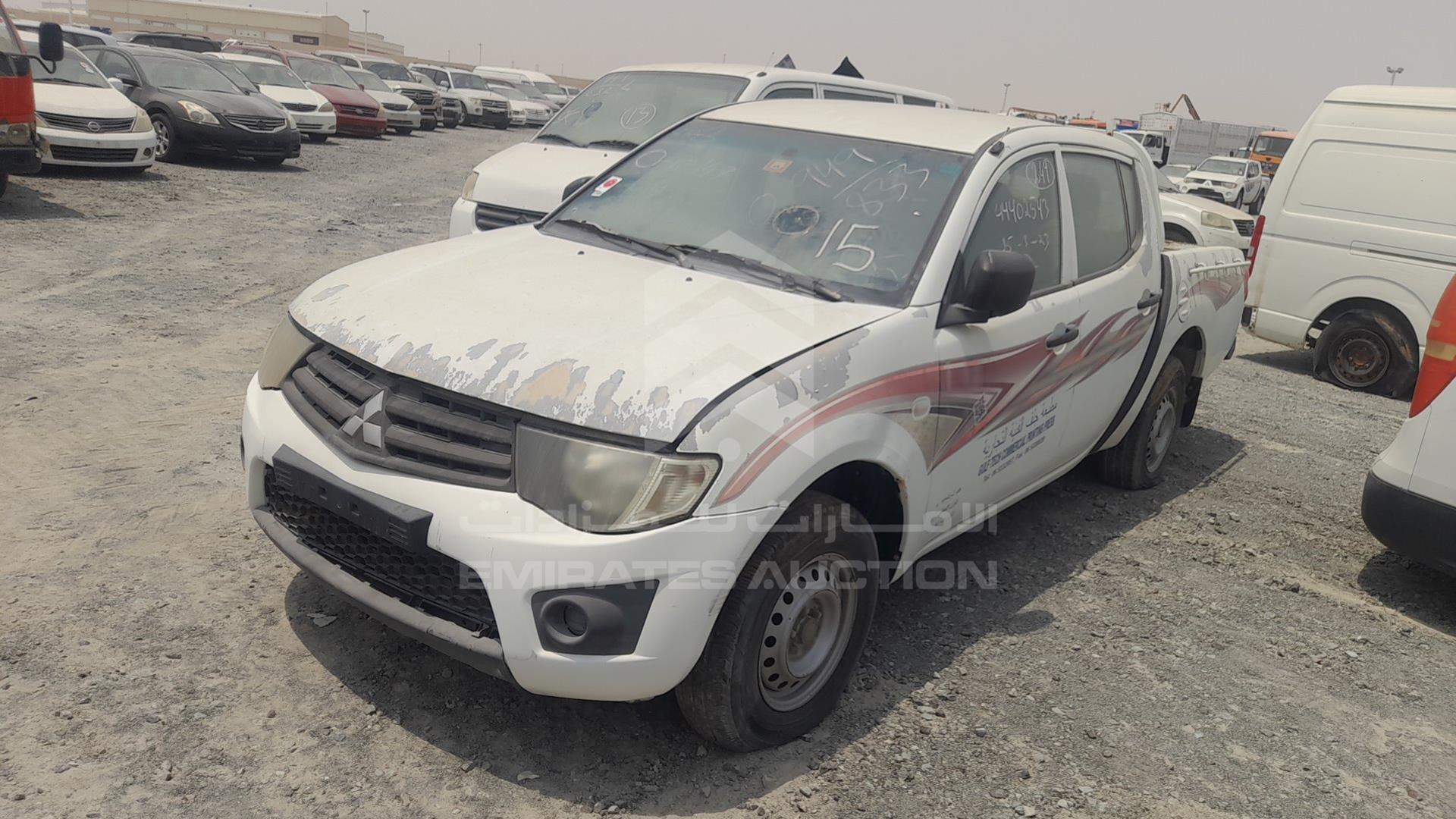 2013 MITSUBISHI L 200 VIN: MMBJNKA50DD019912