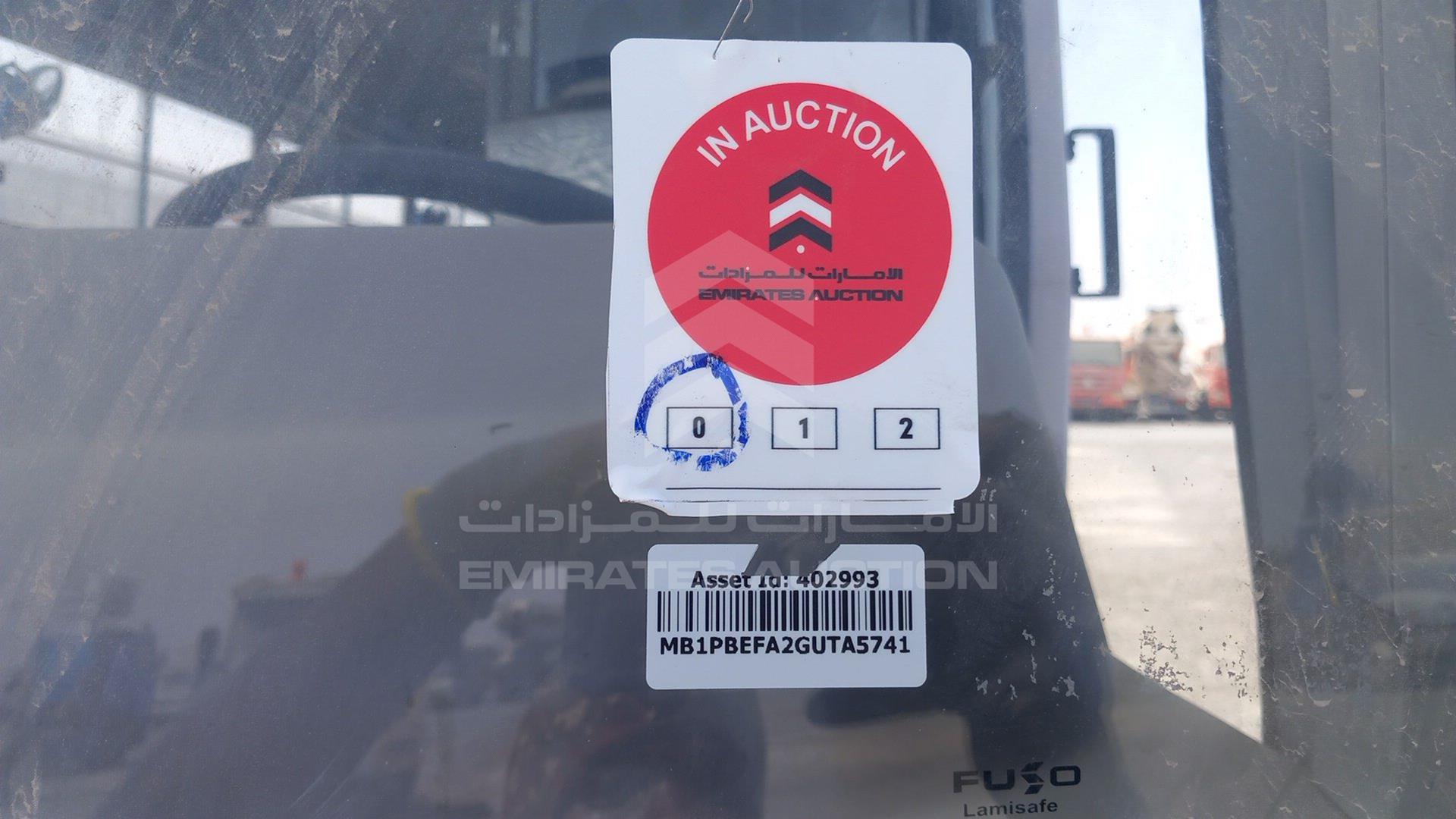 2016 ASHOK LEYLAND VIN: MB1PBEFA2GUTA5741
