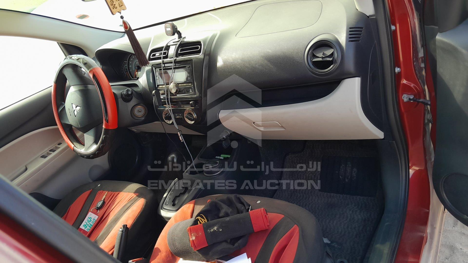 2014 MITSUBISHI MIRAGE VIN: MMBXTA03AEH008821