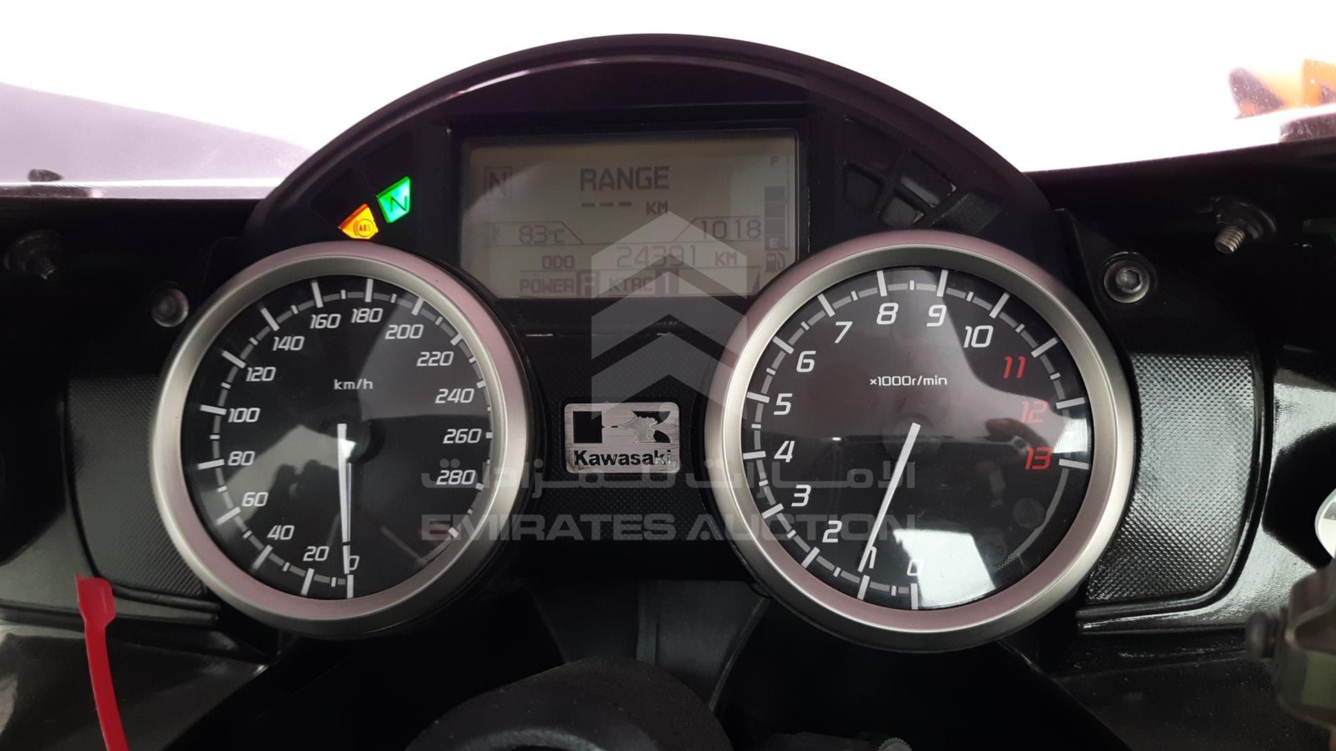 2012 KAWASAKI NINJA VIN: JKBZXNE19CA000245