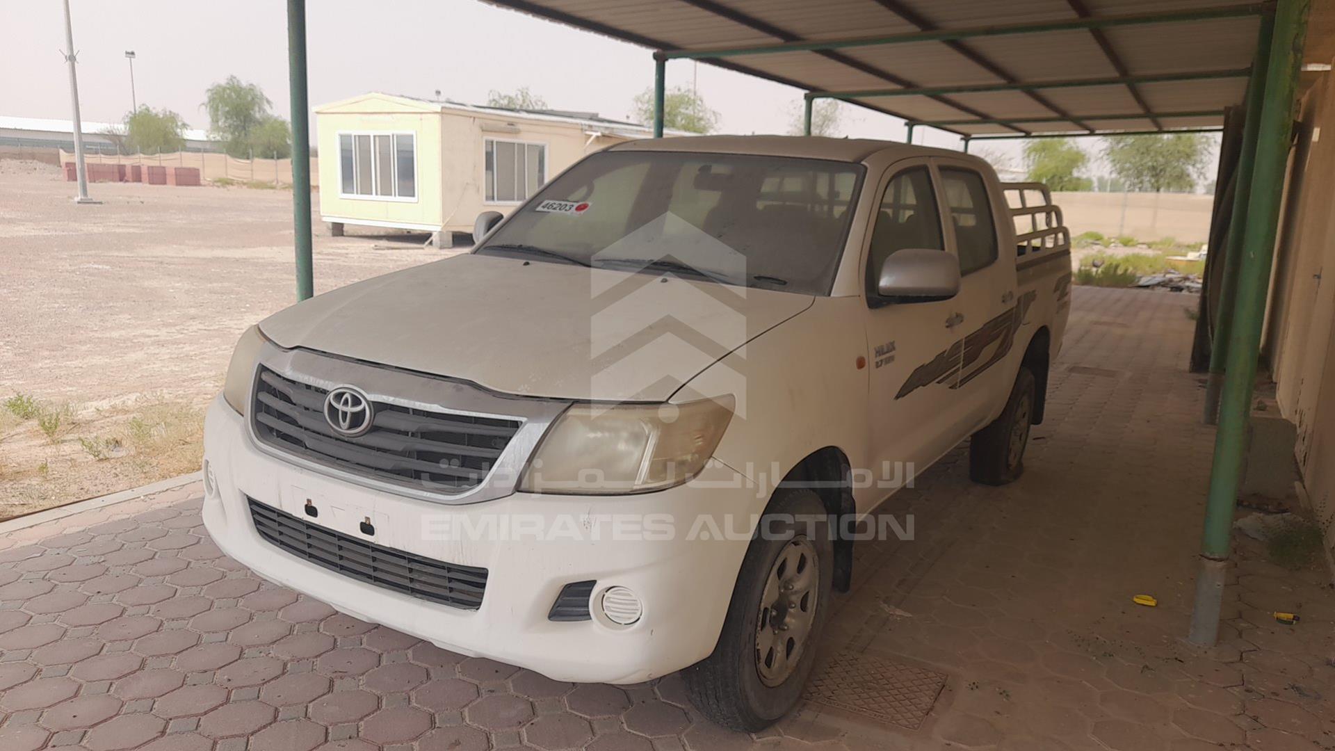 2013 TOYOTA HILUX VIN: MR0FX22G0D1362343