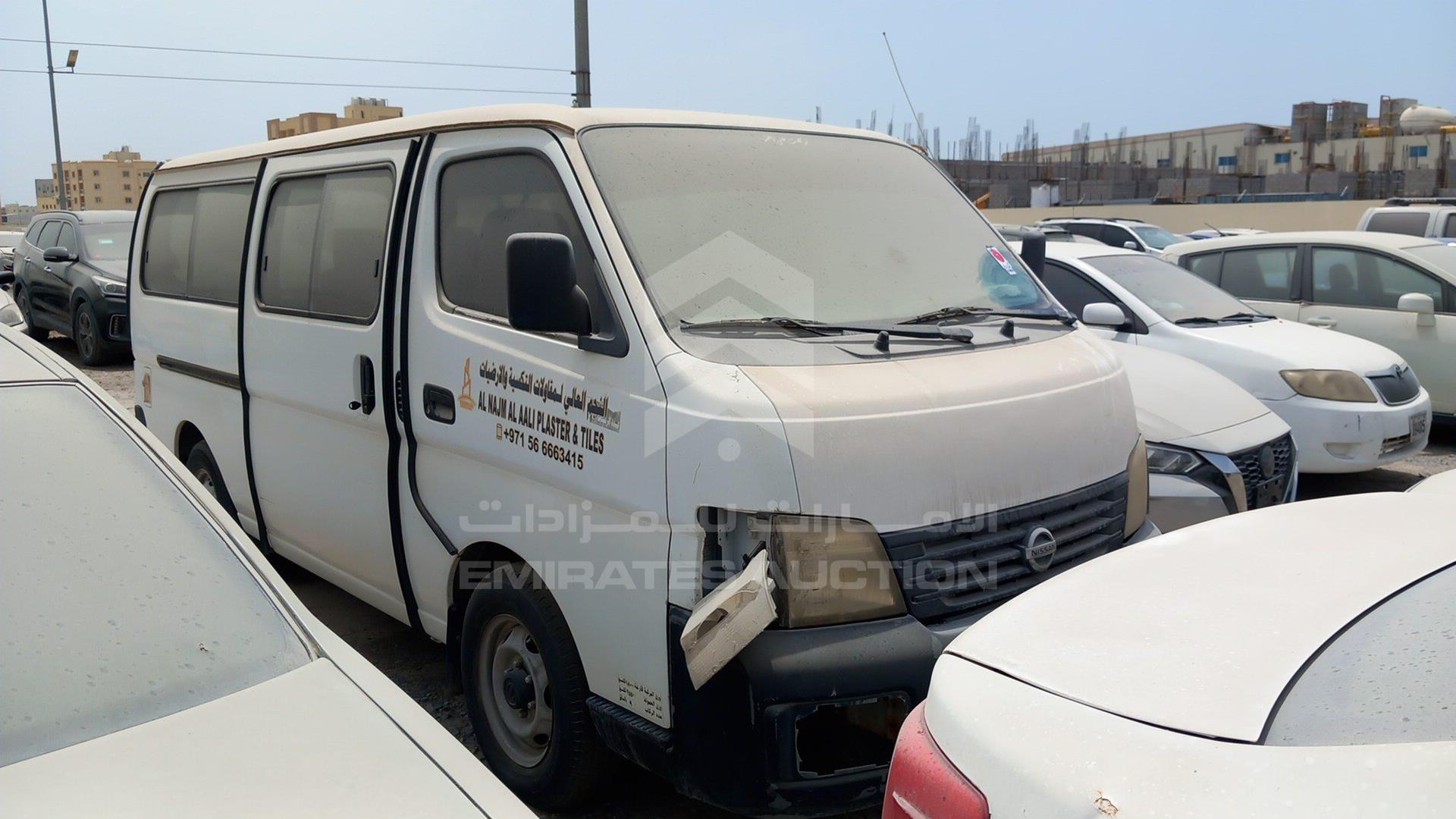 2005 NISSAN URVAN VIN: JN6FE54S95X417956