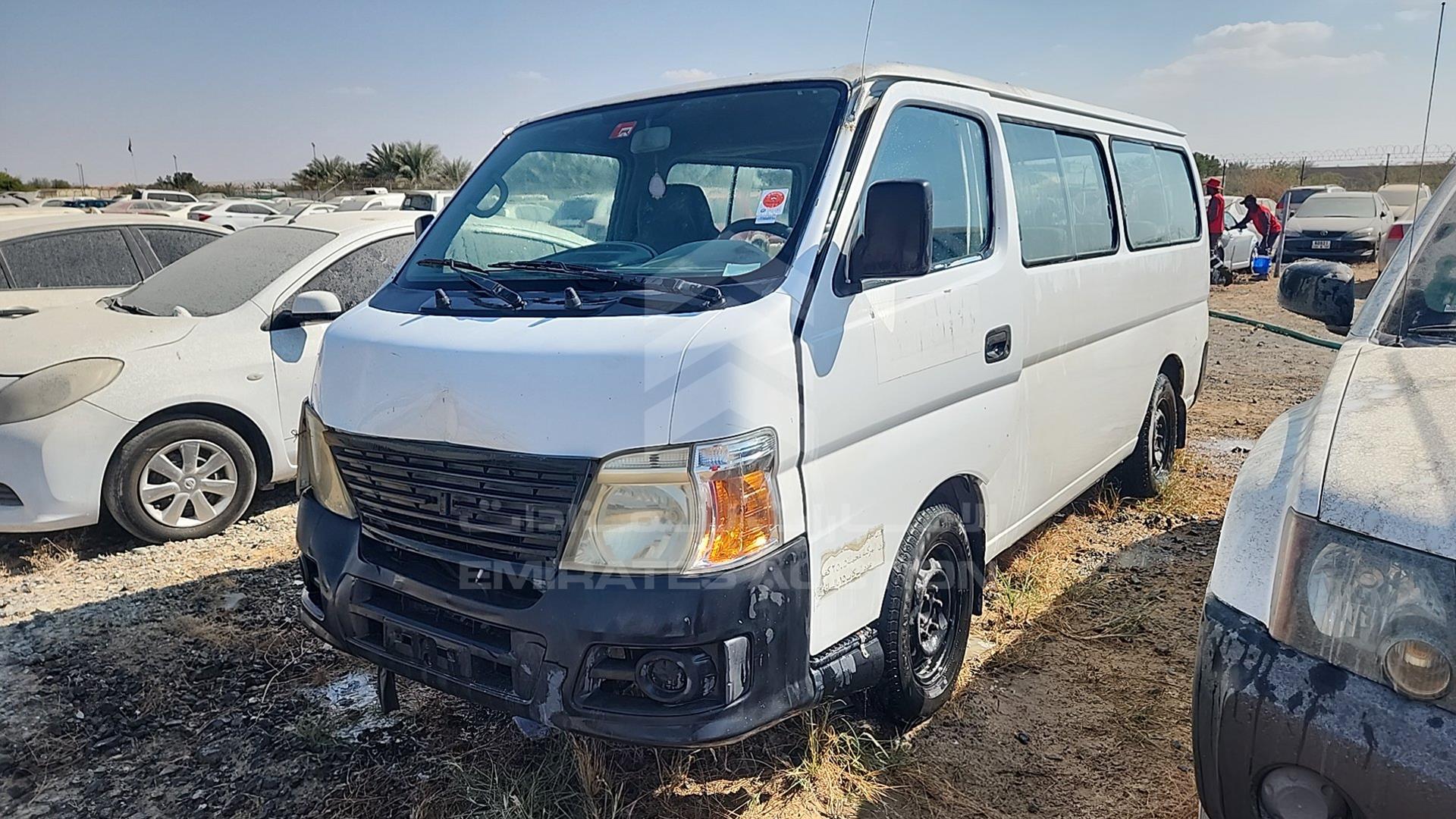 2008 NISSAN URVAN VIN: JN6AE54S98X002389