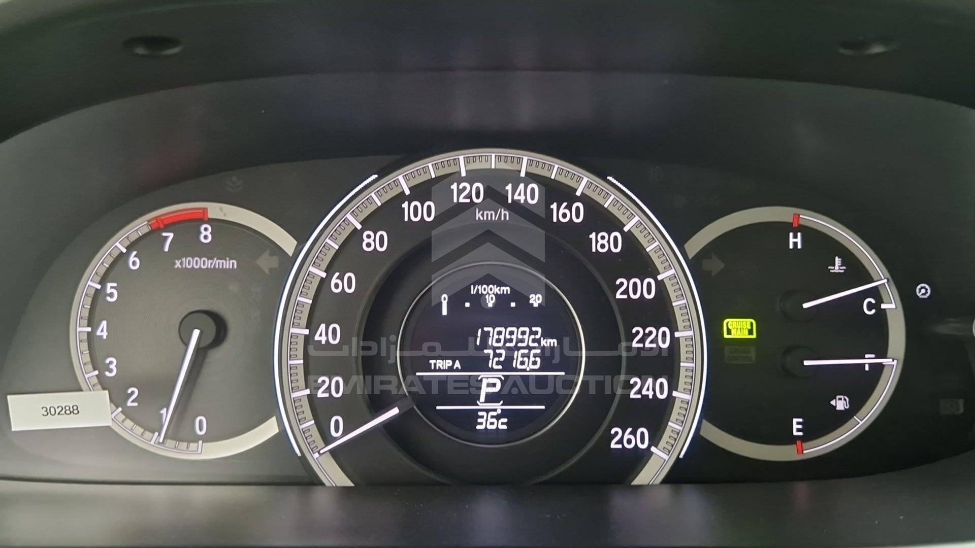 2017 HONDA ACCORD VIN: 1HGCR2613HA606401