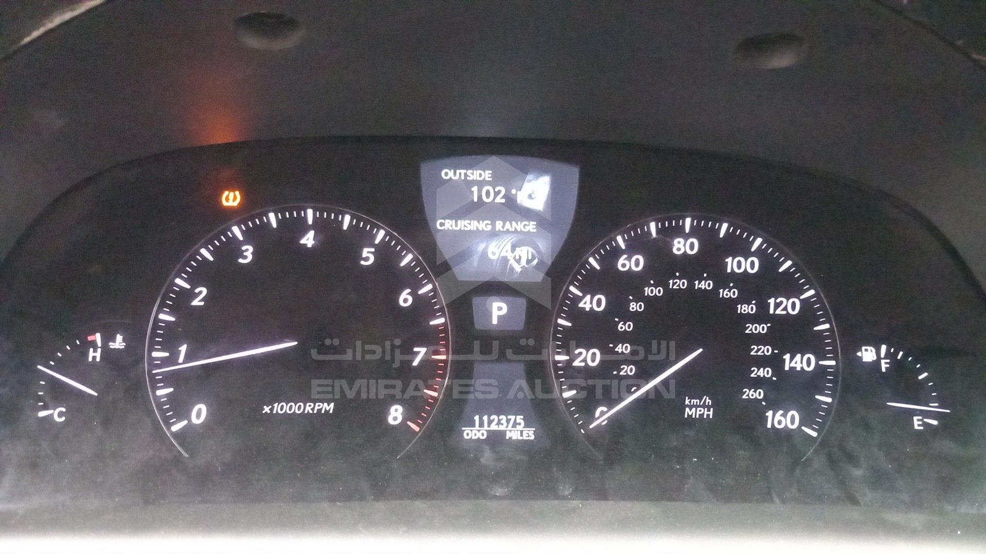 2011 LEXUS LS 460 VIN: JTHDL5EF3B5003594