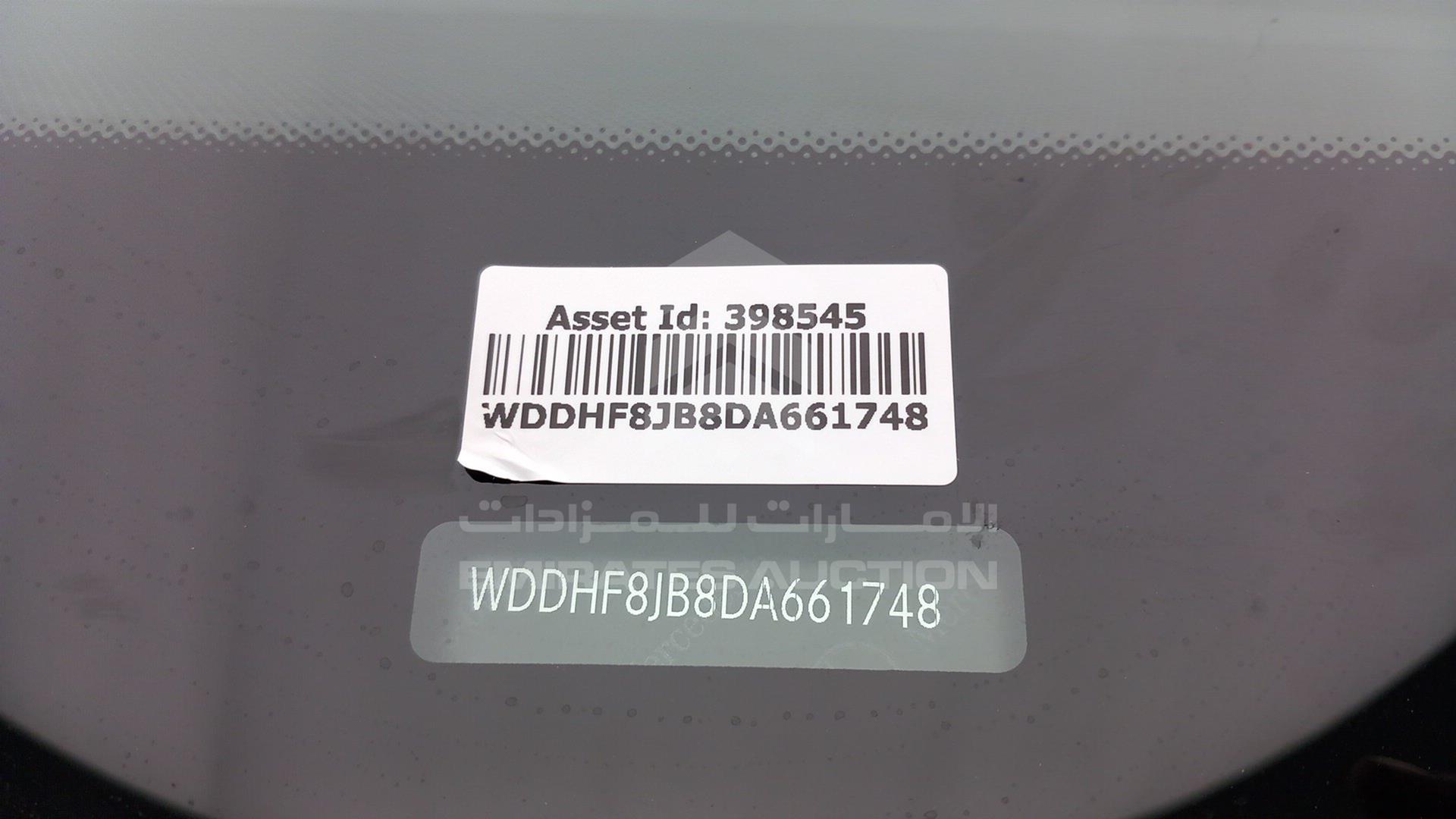 2013 MERCEDES E350 VIN: WDDHF8JB8DA661748