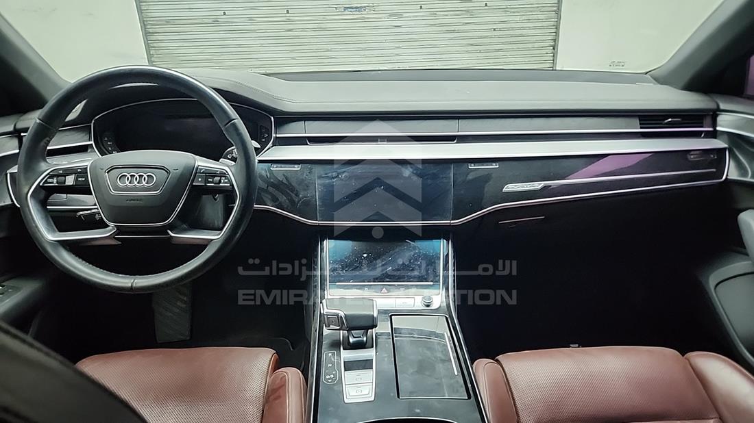 اودي A8 2020 — زاوية الواجهة الكاملة — صورة 15