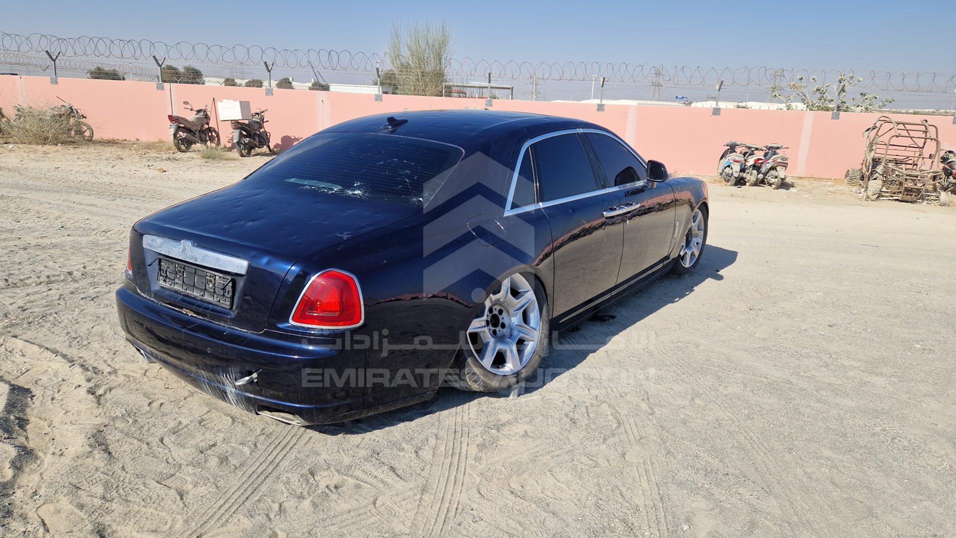 2013 ROLLS-ROYCE GHOST VIN: SCA664S02DUX39678