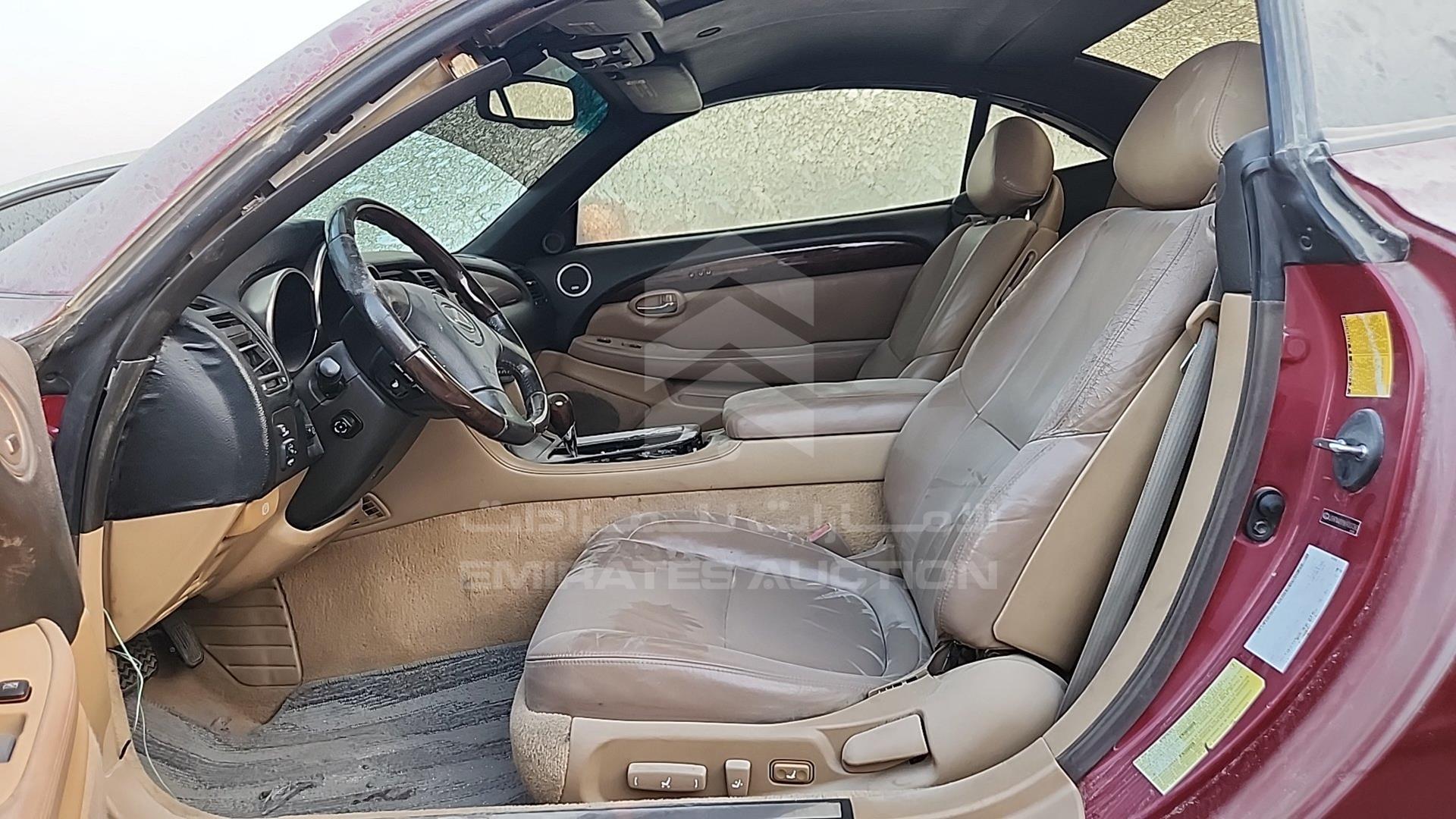 2006 LEXUS SC 430 VIN: JTHFN48Y869007360