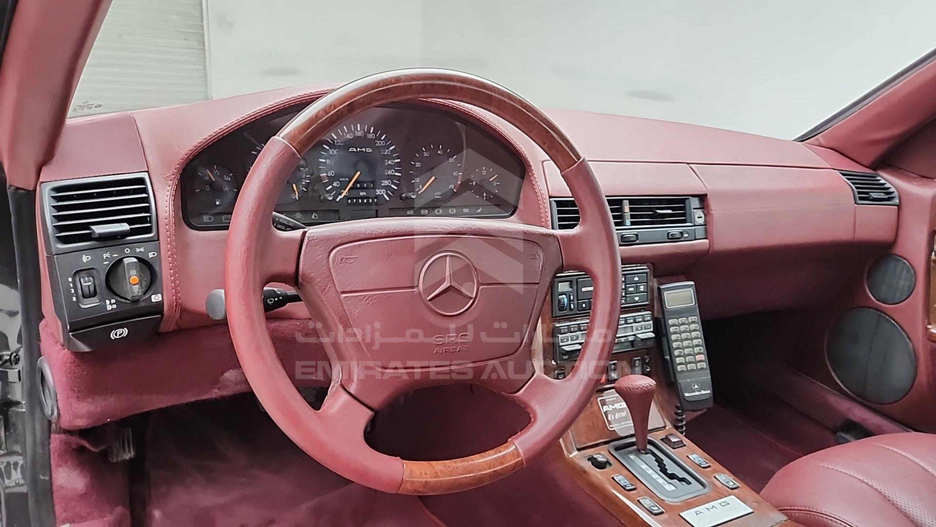 1991 MERCEDES SL 500 VIN: WDB1290661F039830