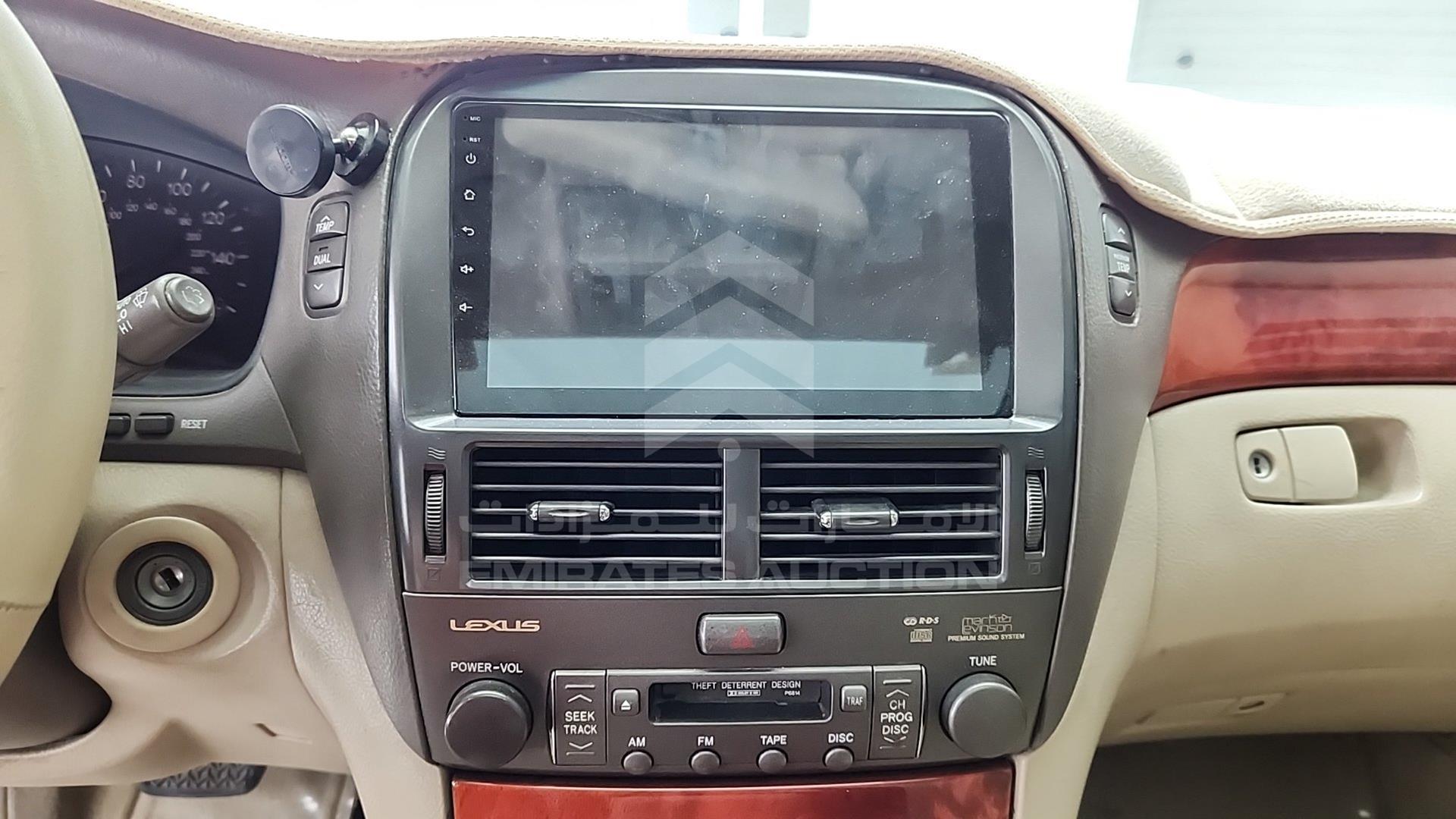 2001 LEXUS LS 430 VIN: JTHBN30FX10024631