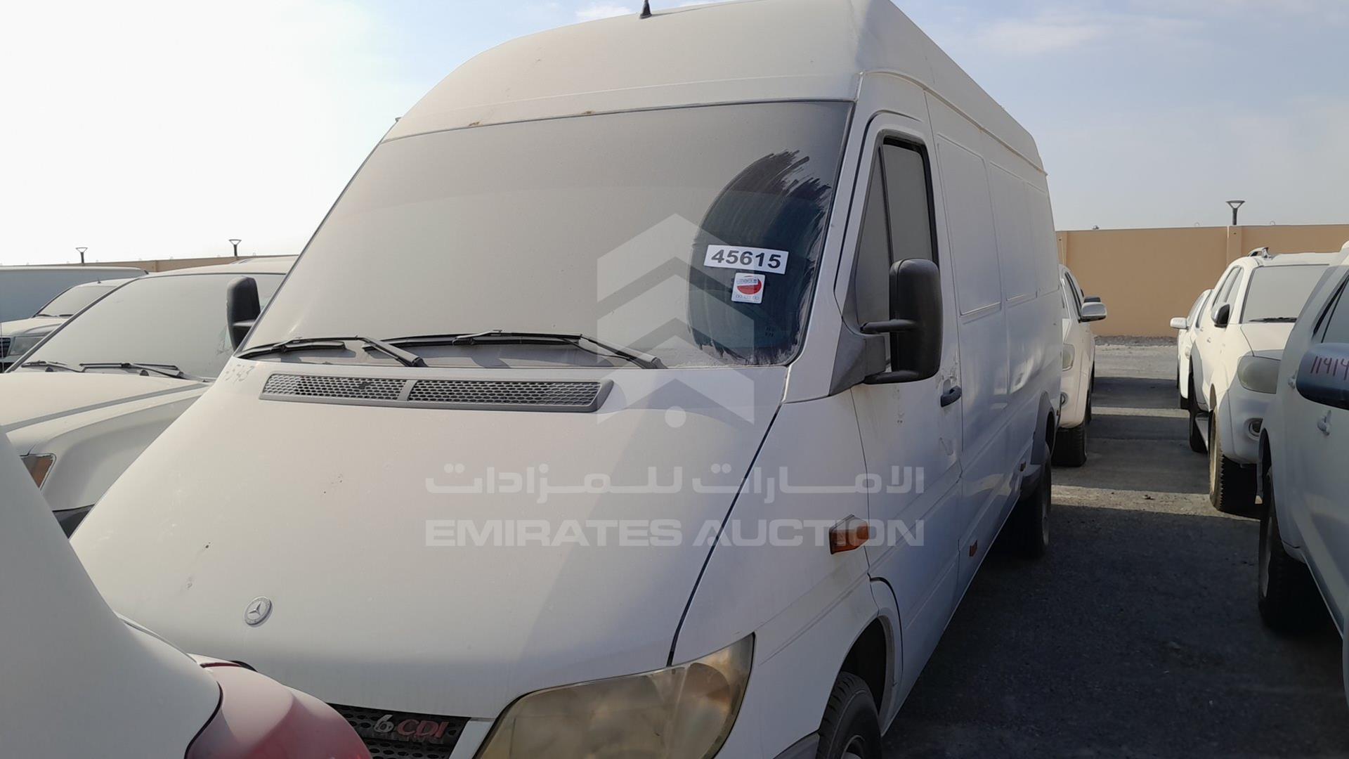 2010 MERCEDES SPRINTER VIN: WD3YB5482AE036006