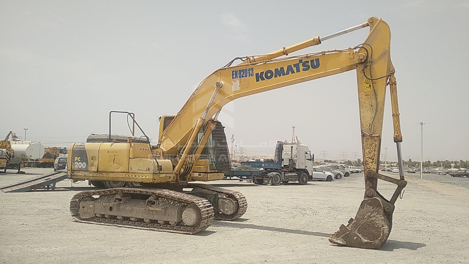 2013 KOMATSU EXCAVATOR VIN: KMTPC244P87C10549
