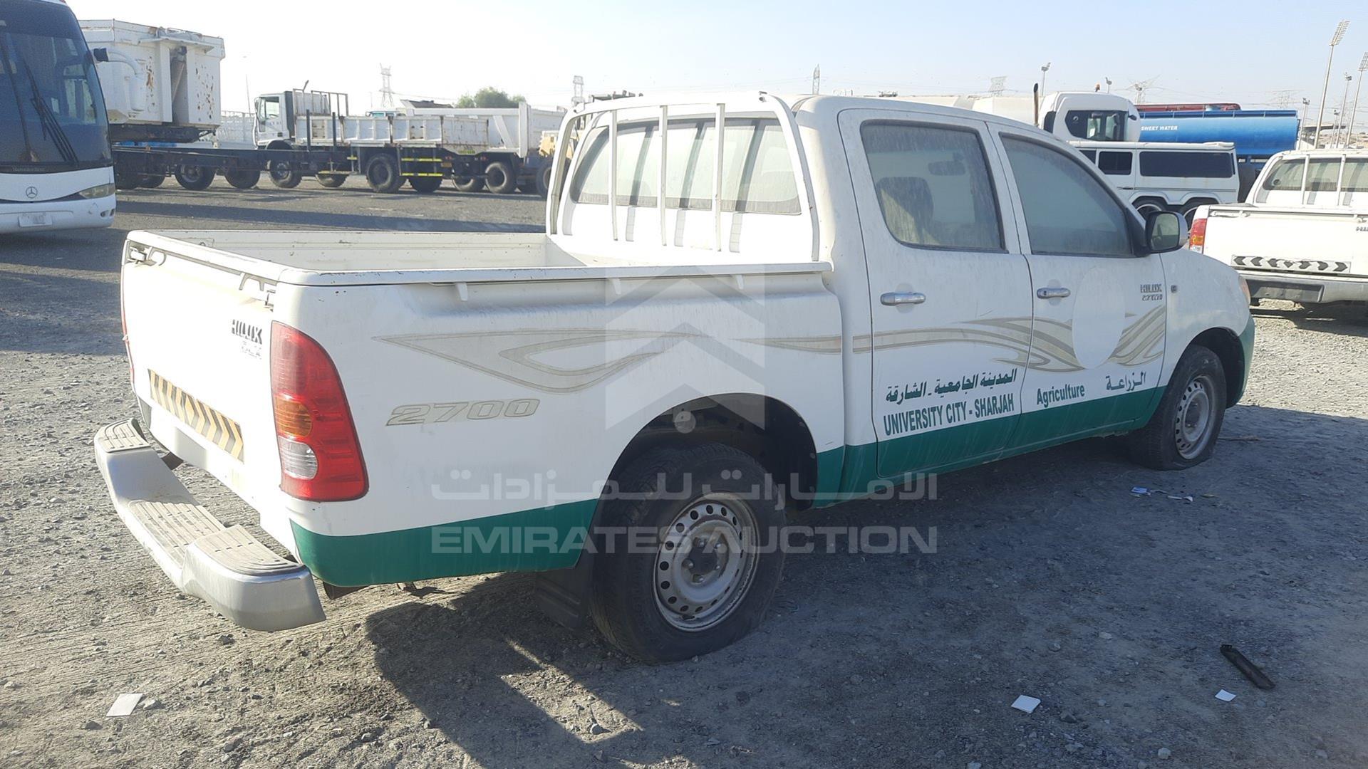 2007 TOYOTA HILUX VIN: MR0EX12G872013659
