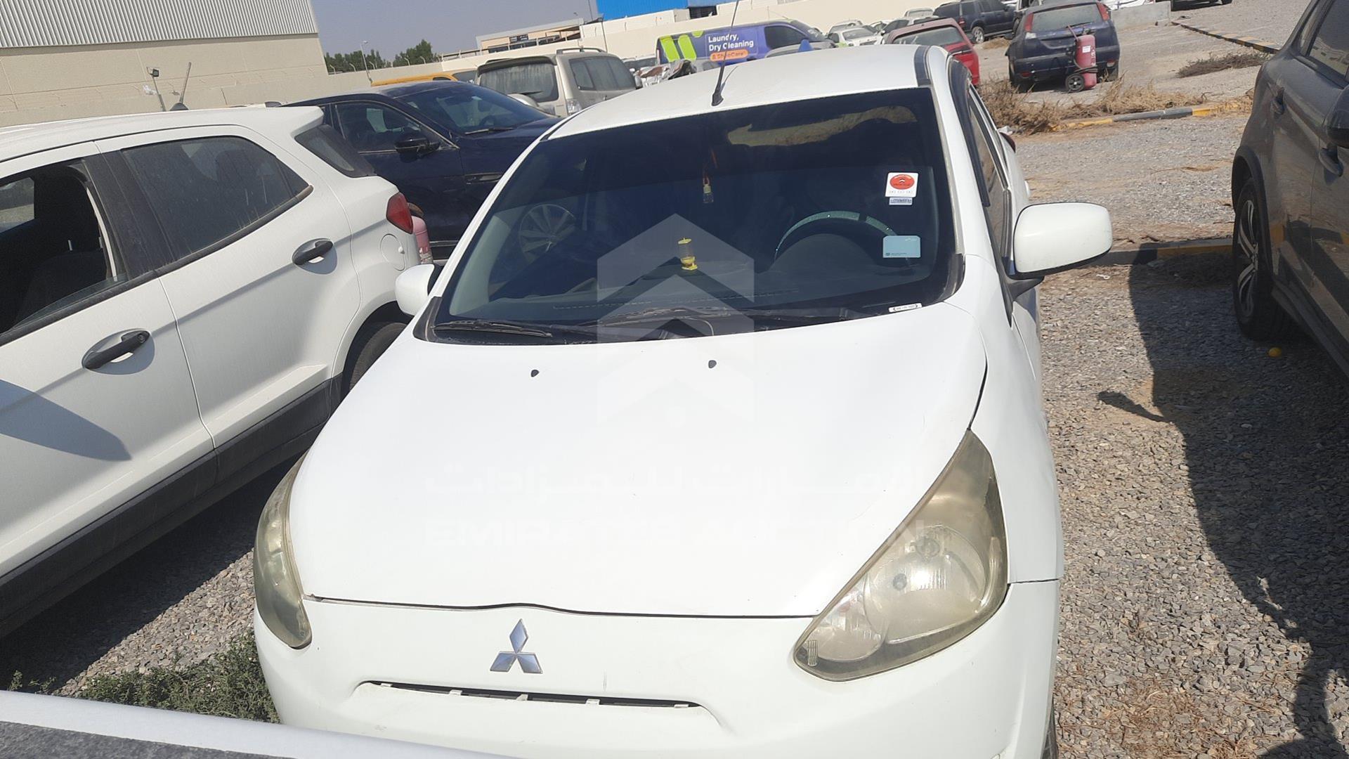 2014 MITSUBISHI MIRAGE VIN: MMBXTA03AEH011659