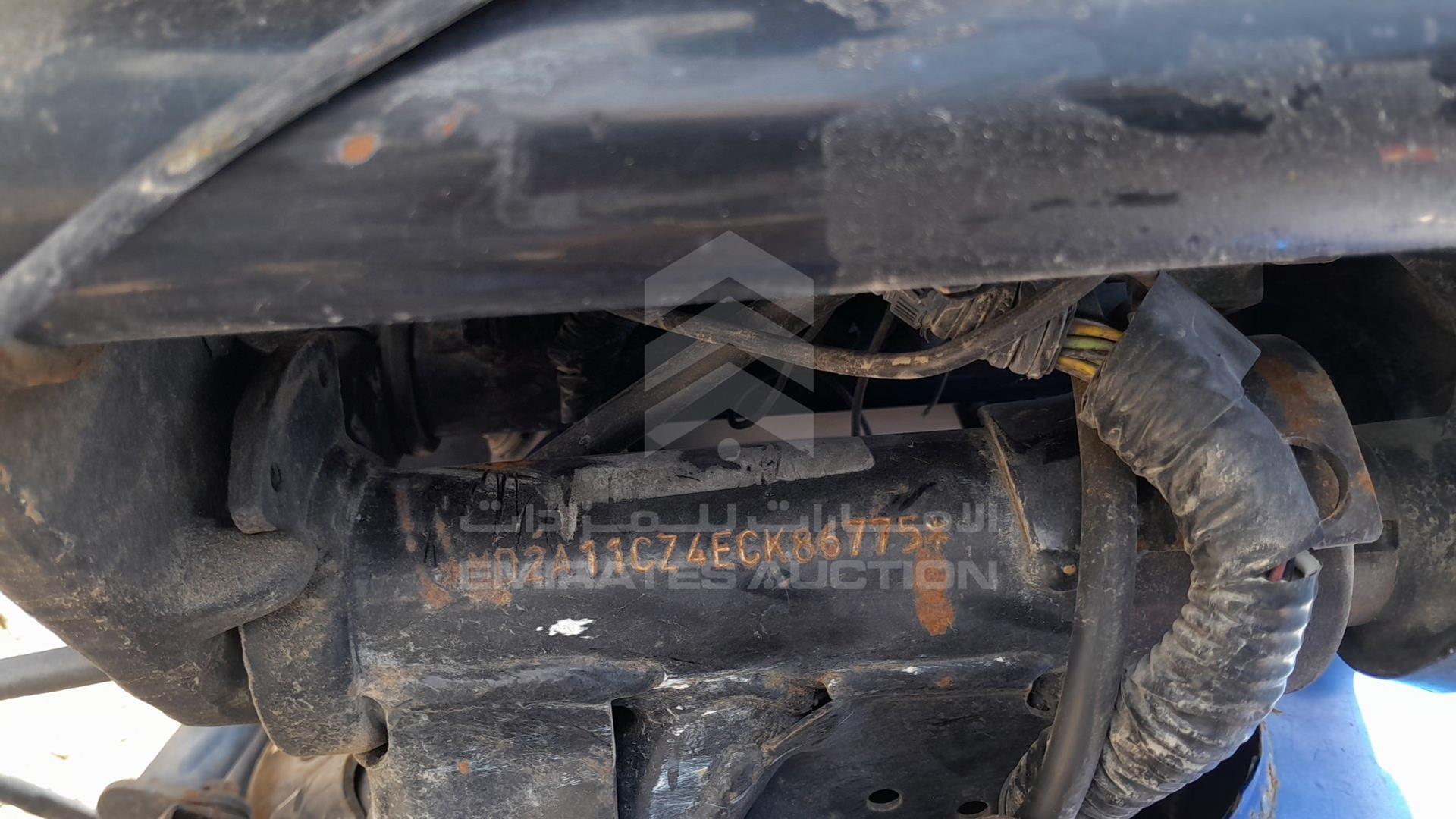 2014 BAJAJ PULSAR 150 VIN: MD2A11CZ4ECK86775