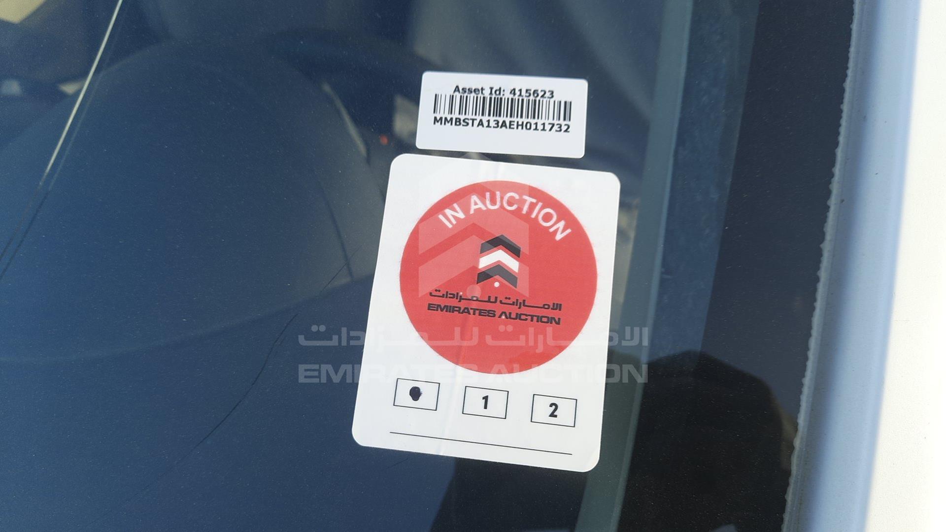 2014 MITSUBISHI ATTRAGE VIN: MMBSTA13AEH011732