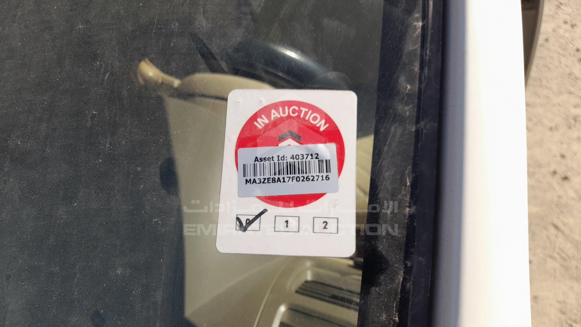 2015 SUZUKI ERTIGA VIN: MA3ZE8A17F0262716