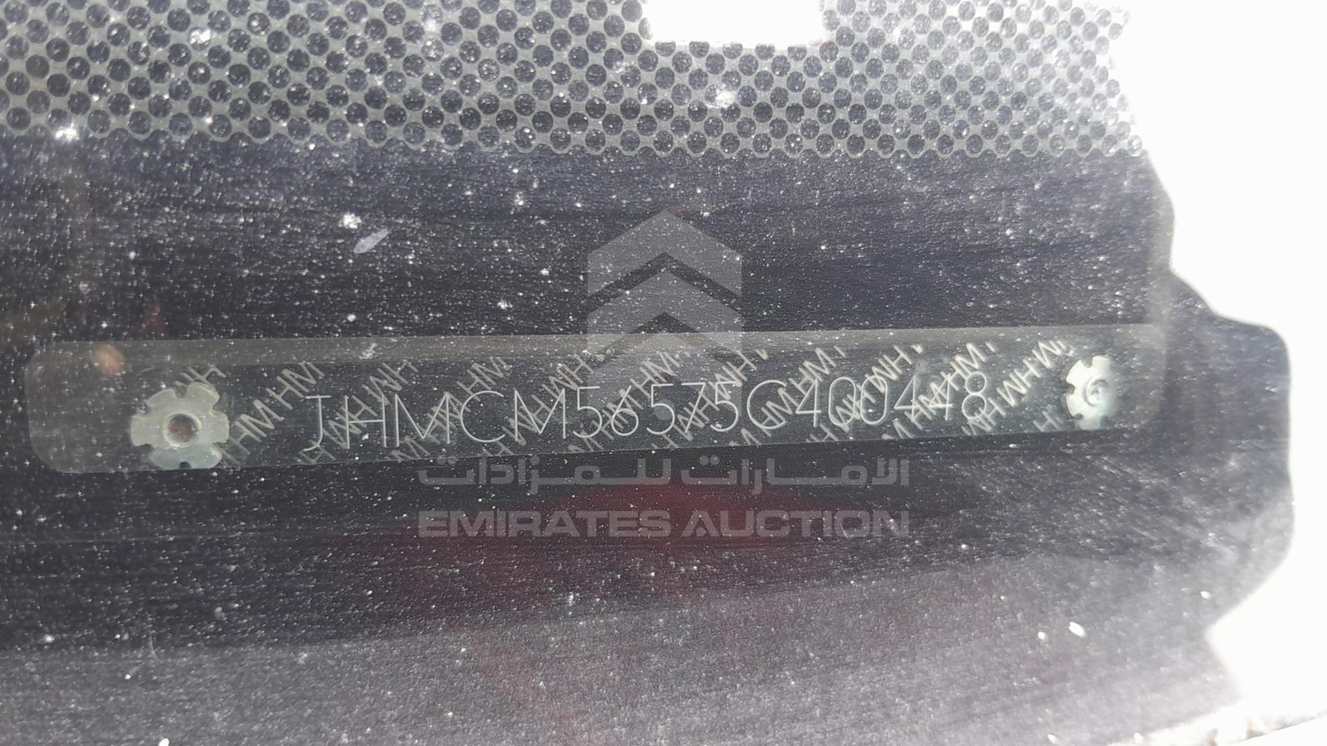 0 HONDA ACCORD VIN: JHMCM56575C400448