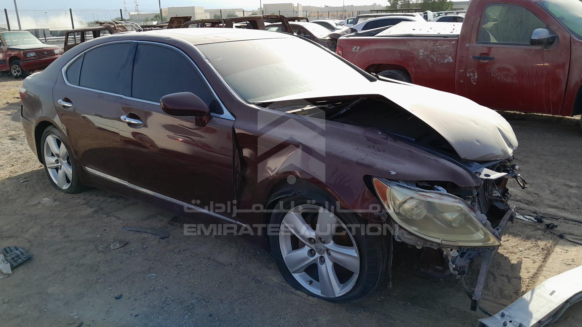 2007 LEXUS LS 460 VIN: JTHBL46F475046123