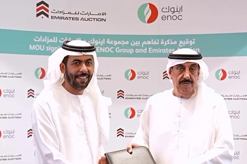 ENOC, Emirates Auction team up to boost business efficiency