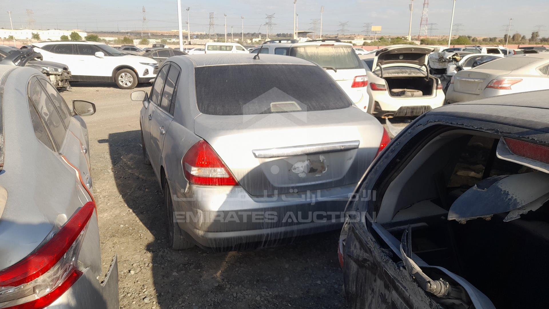2008 NISSAN TIIDA VIN: JN1CC11C48T014225