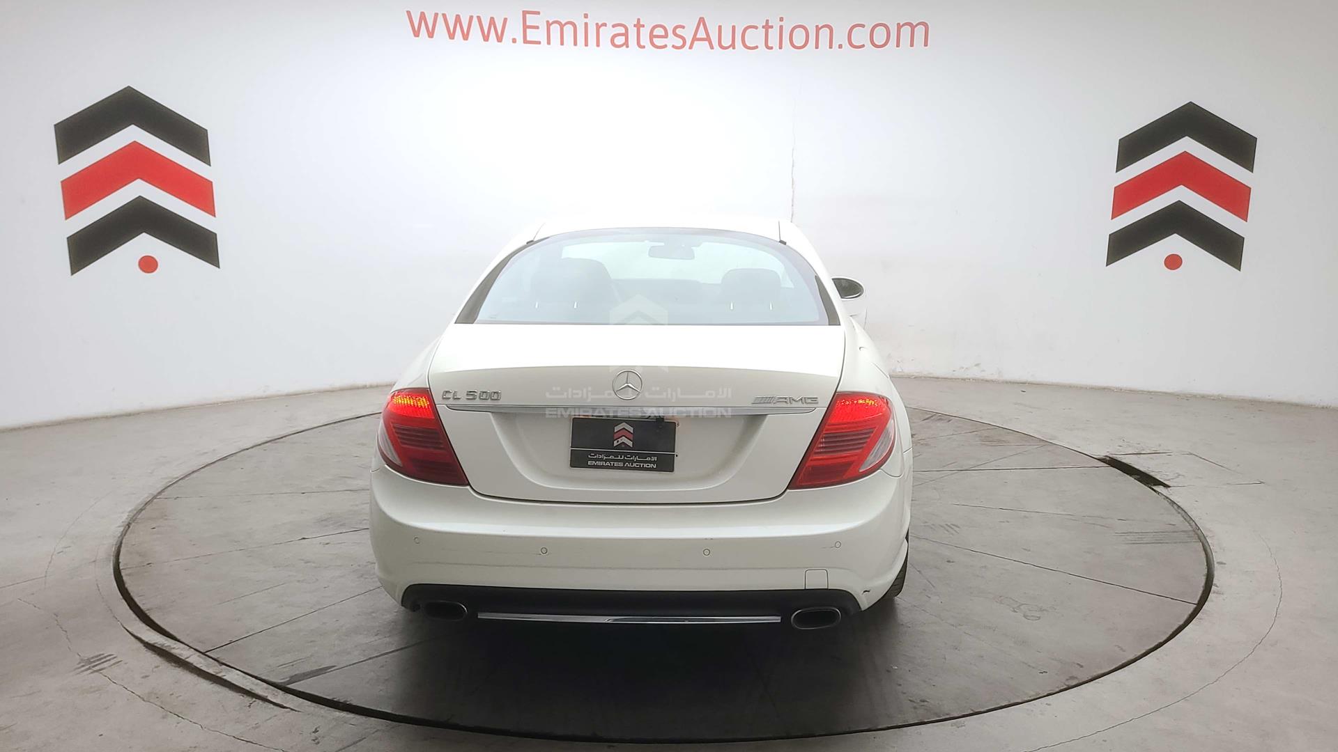 2007 MERCEDES CL 500 VIN: WDD2163711A002690