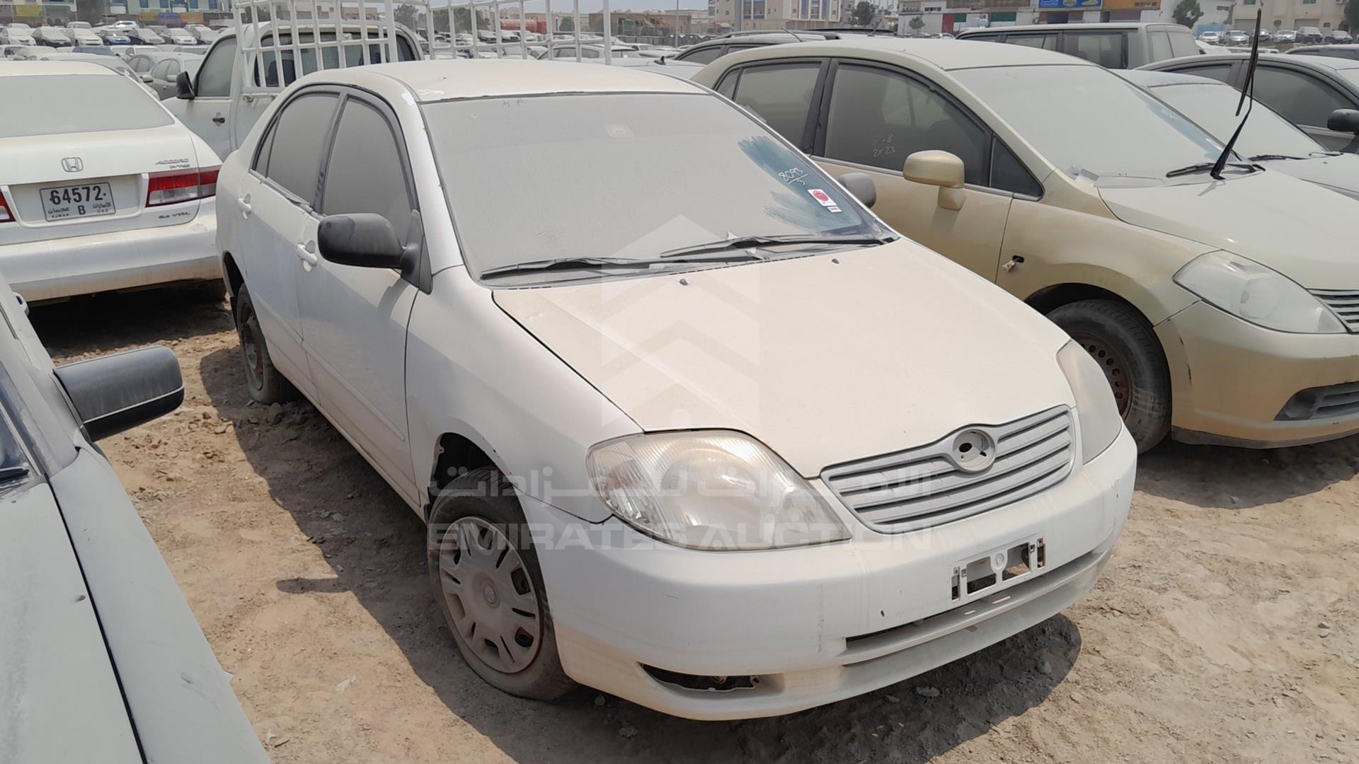 2002 TOYOTA COROLLA VIN: JTDBW23E920019823