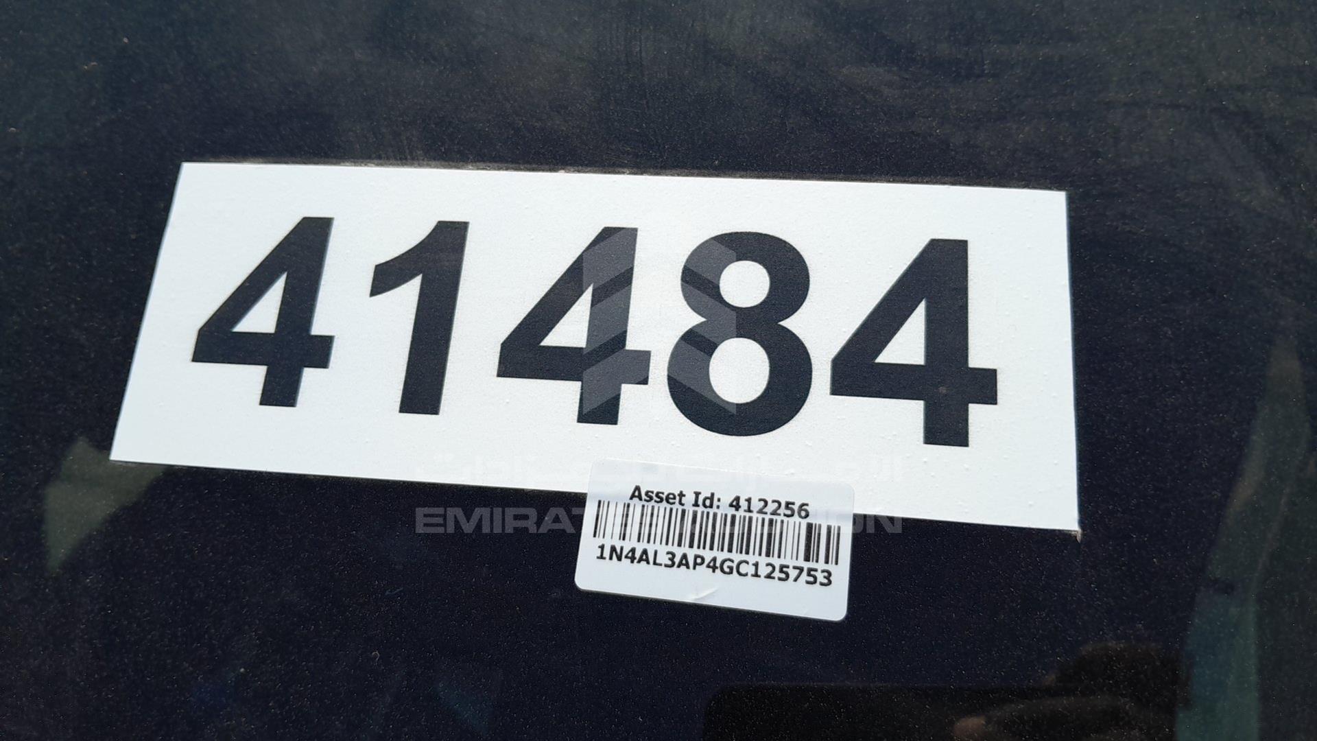 2016 NISSAN ALTIMA VIN: 1N4AL3AP4GC125753