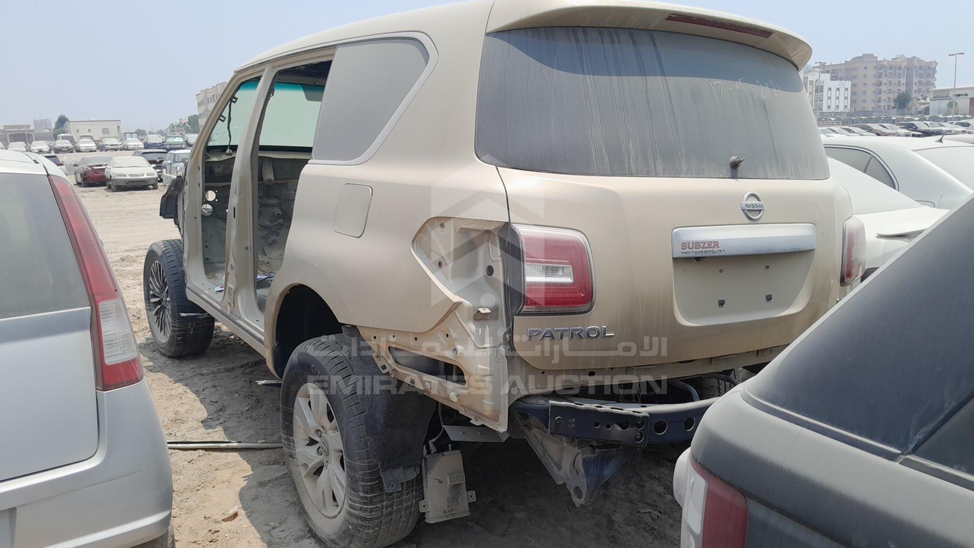 2012 NISSAN PATROL VIN: JN8AY25YXC9027217
