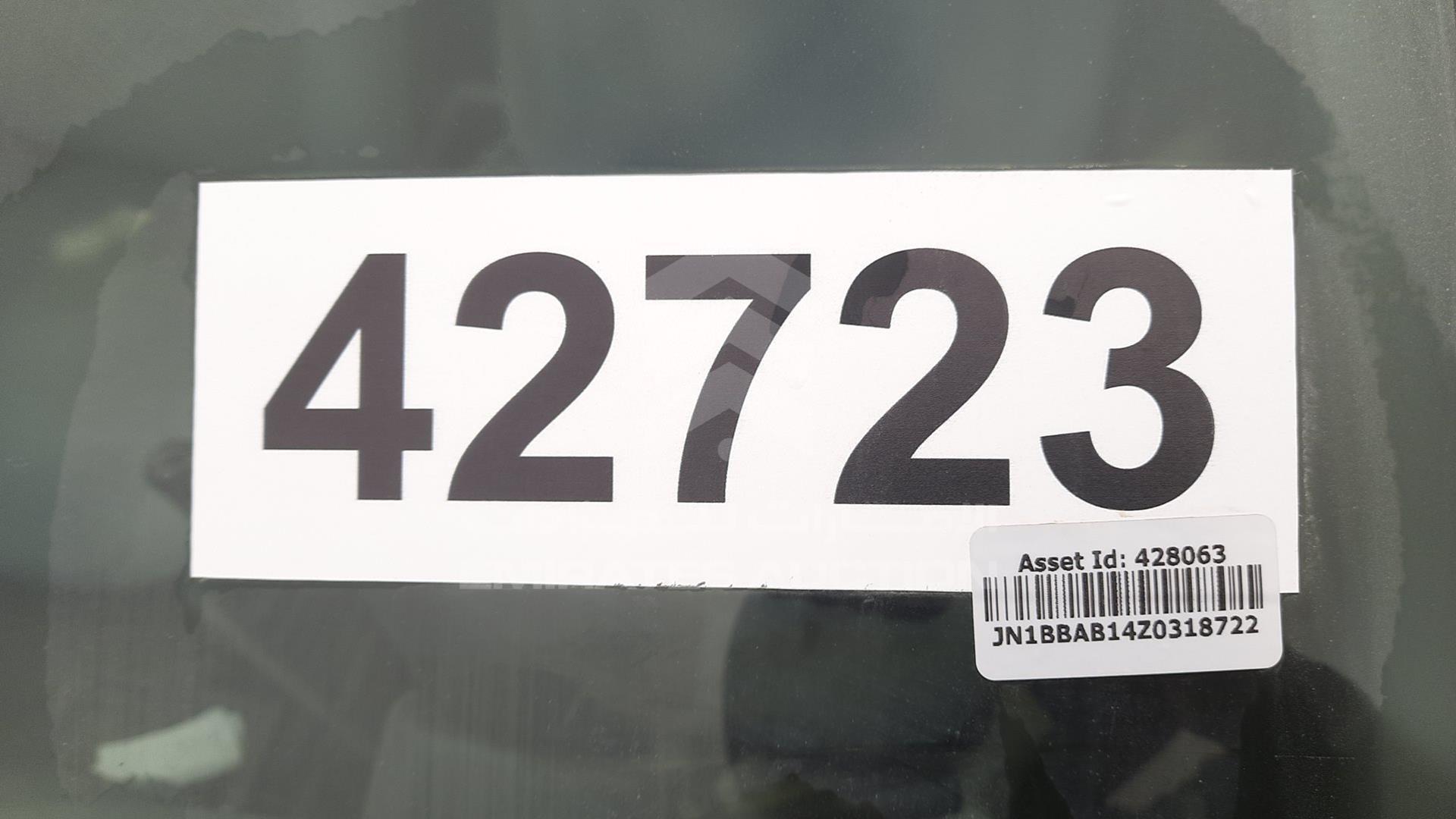 1998 NISSAN SUNNY VIN: JN1BBAB14Z0318722