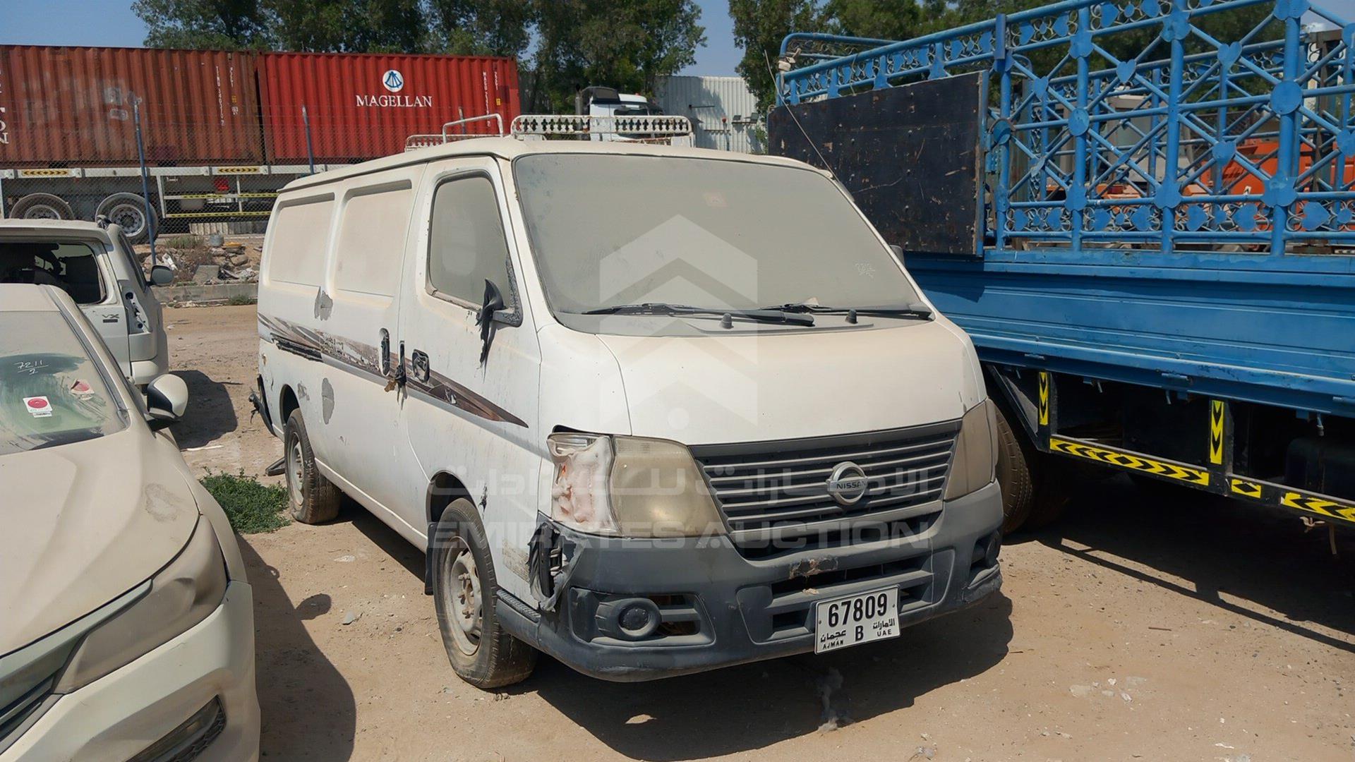 2007 NISSAN URVAN VIN: JN6FE52S17X421389