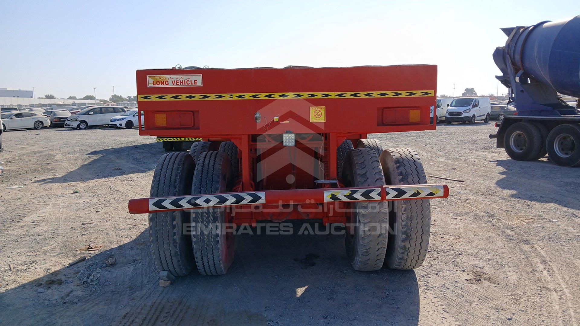 2008 LOW BED 2 AXLES VIN: 08027545LB818