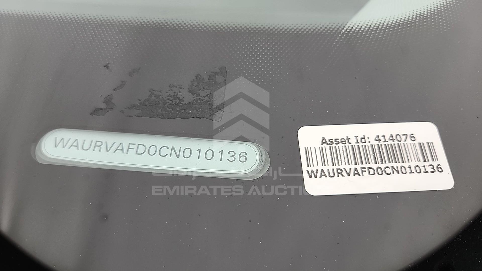 2012 AUDI A8 VIN: WAURVAFD0CN010136