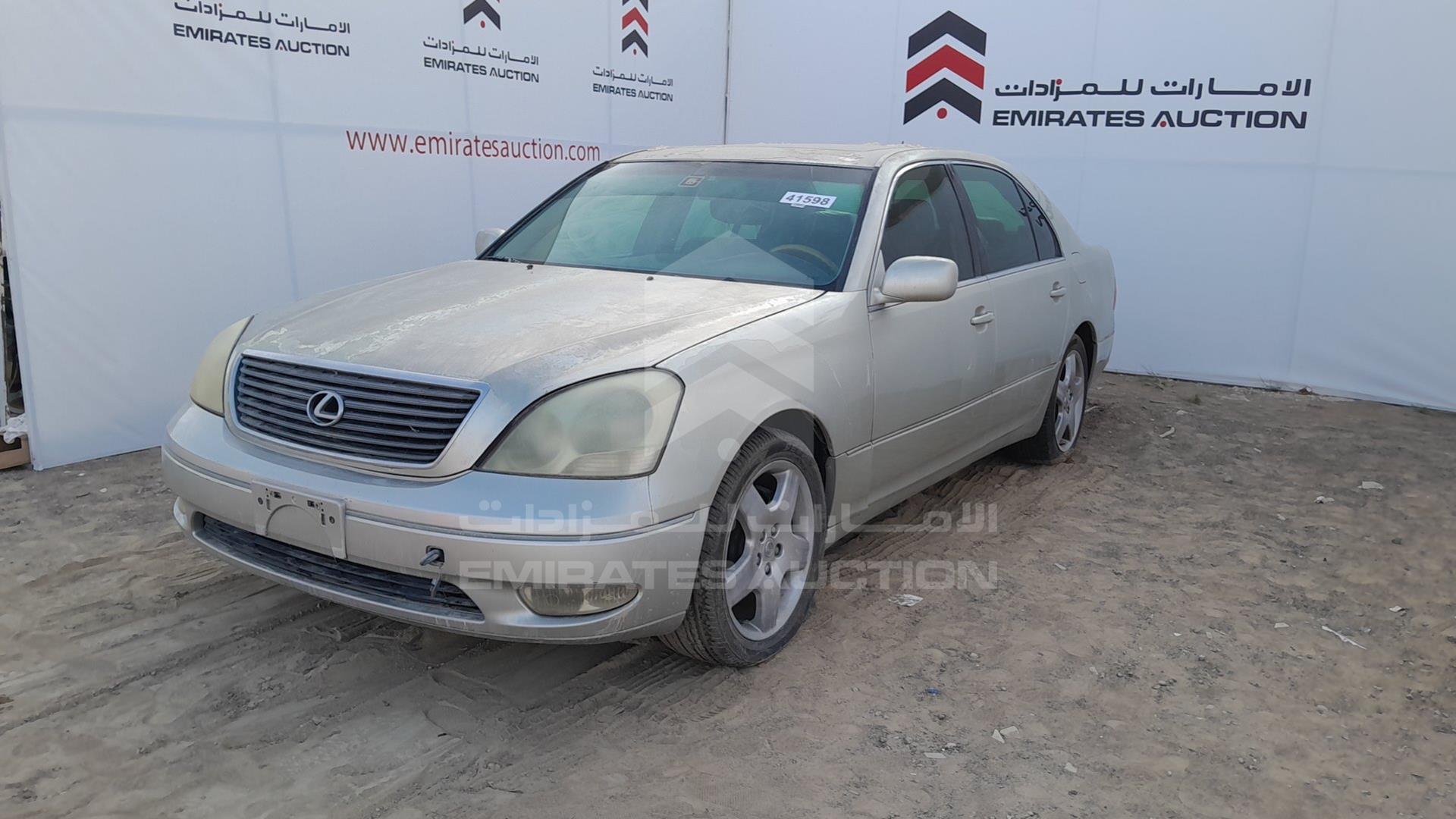 2002 LEXUS LS 430 VIN: JTHBN30F920077340