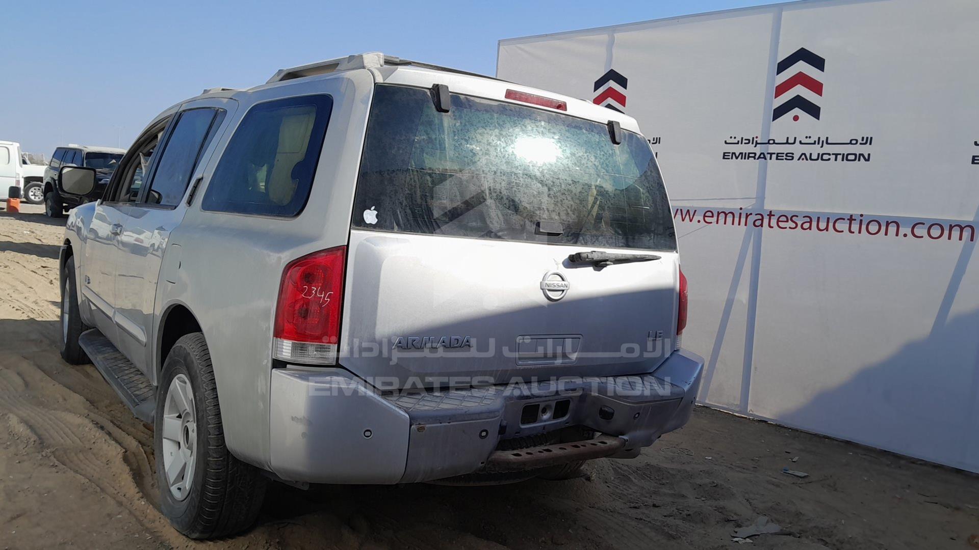 2006 NISSAN ARMADA VIN: 5N1AA08B56N725737
