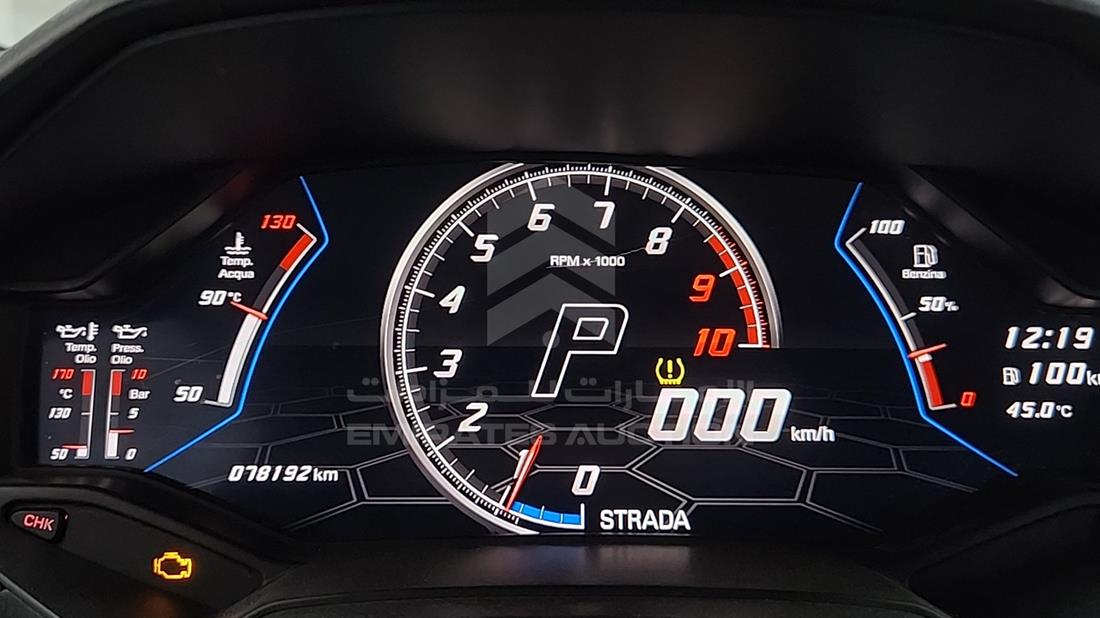 2021 Lamborghini Huracan — Odometer Reading — Photo 2