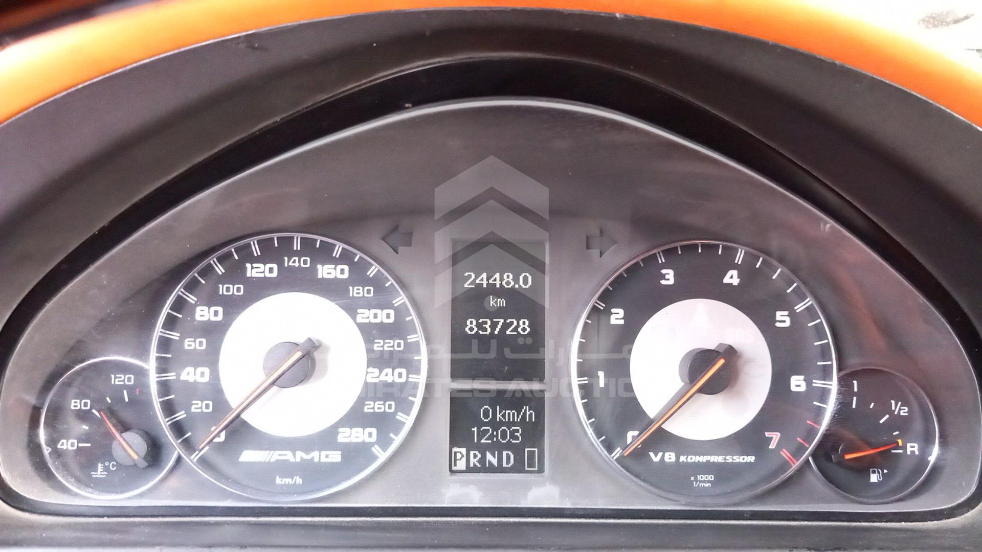2002 MERCEDES G 55 VIN: WDB4632481X130645