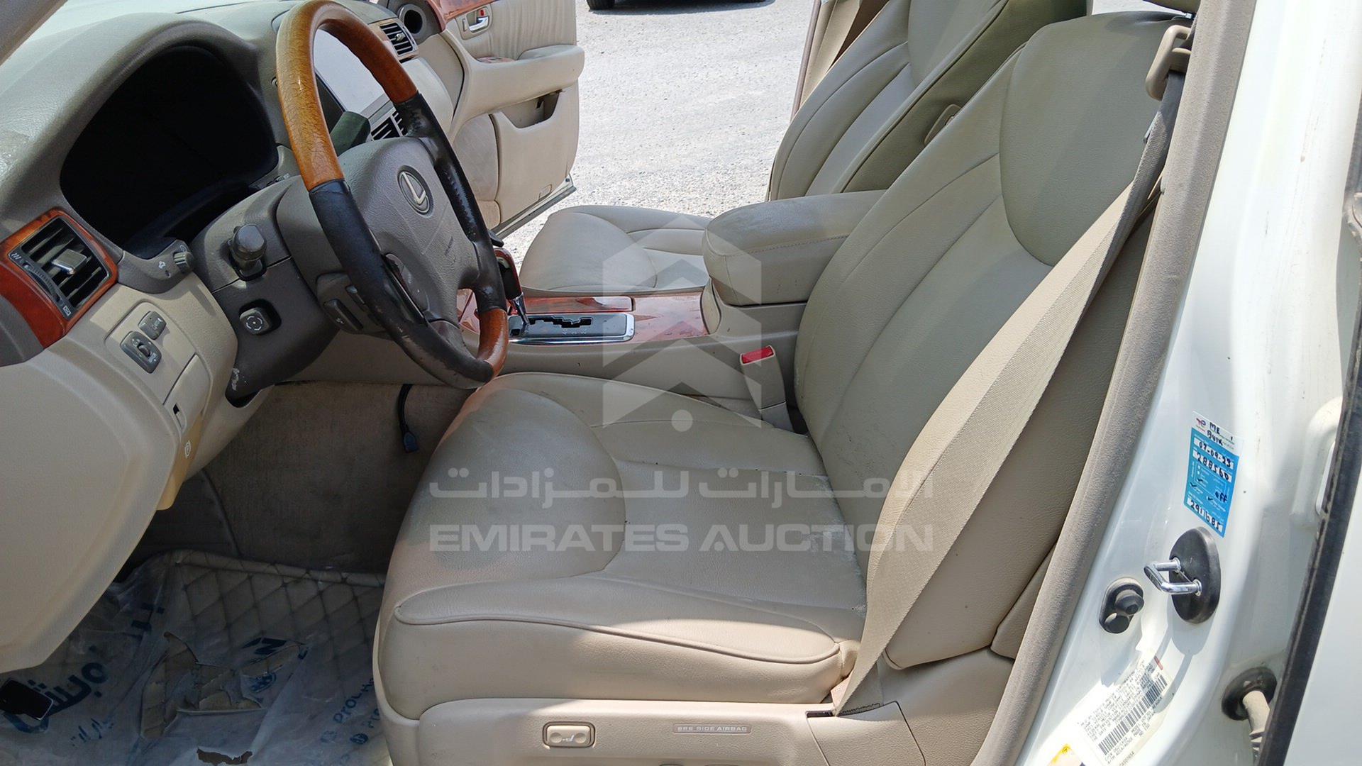 2001 LEXUS LS 430 VIN: JTHBN30F210016992