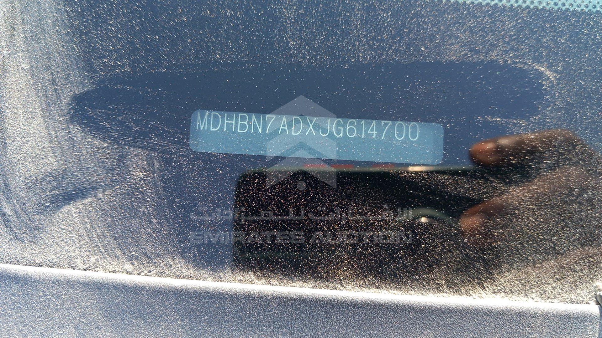 2018 NISSAN SUNNY VIN: MDHBN7ADXJG614700