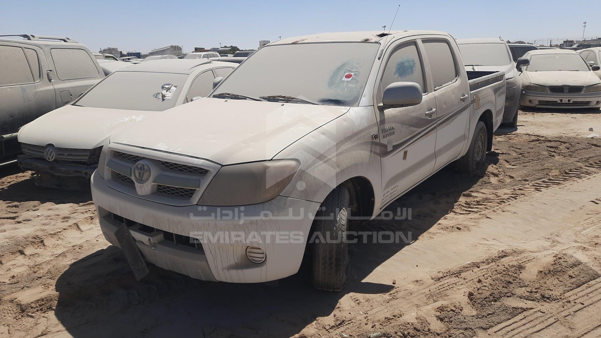 2007 TOYOTA HILUX VIN: MR0EX19G473025744