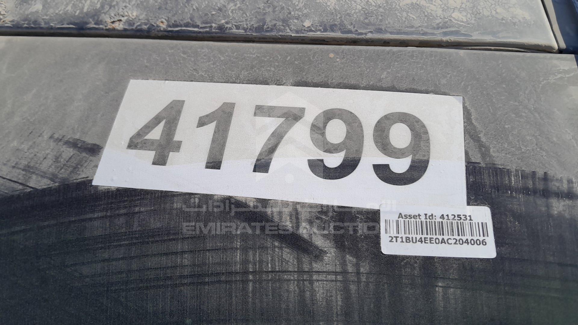 2010 TOYOTA COROLLA VIN: 2T1BU4EE0AC204006