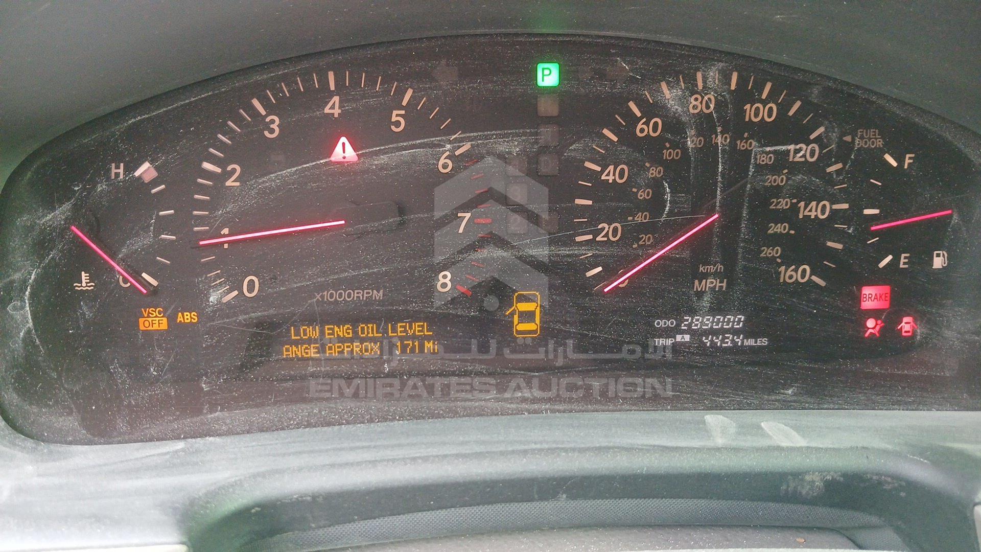 2001 LEXUS LS 430 VIN: JTHBN30F210016992