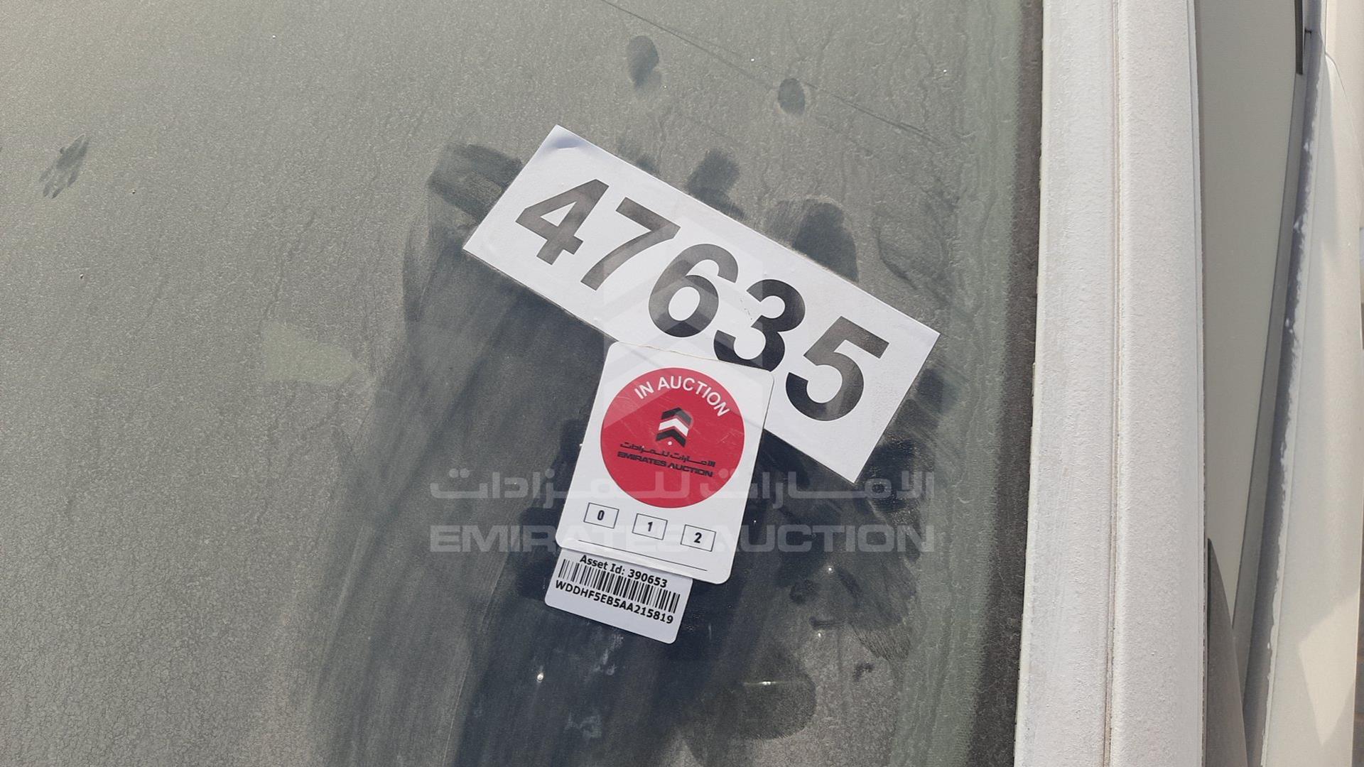 0 MERCEDES --- VIN: WDDHF5EB5AA215819
