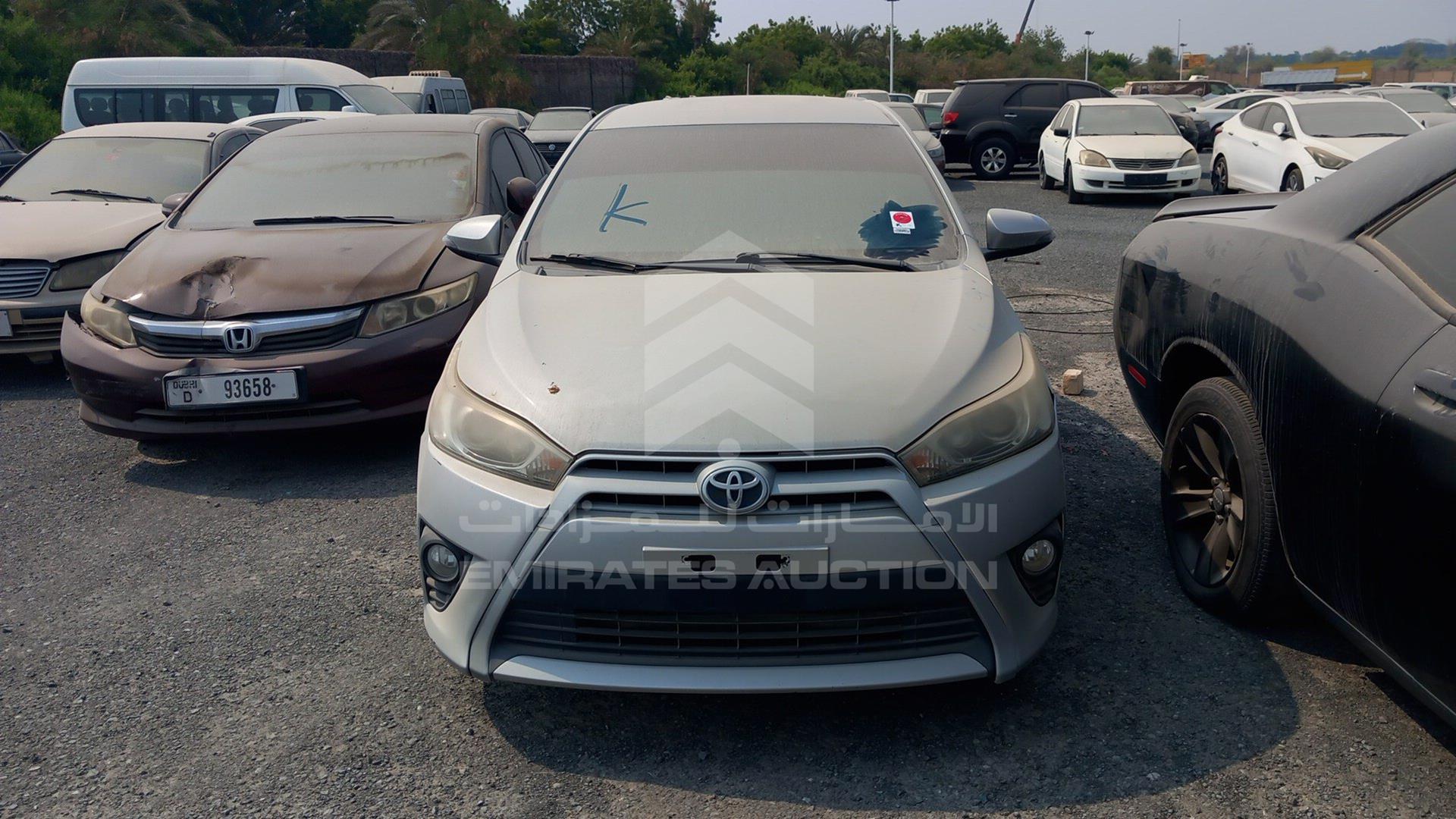 2015 TOYOTA YARIS VIN: MR2KT9F31F1127065